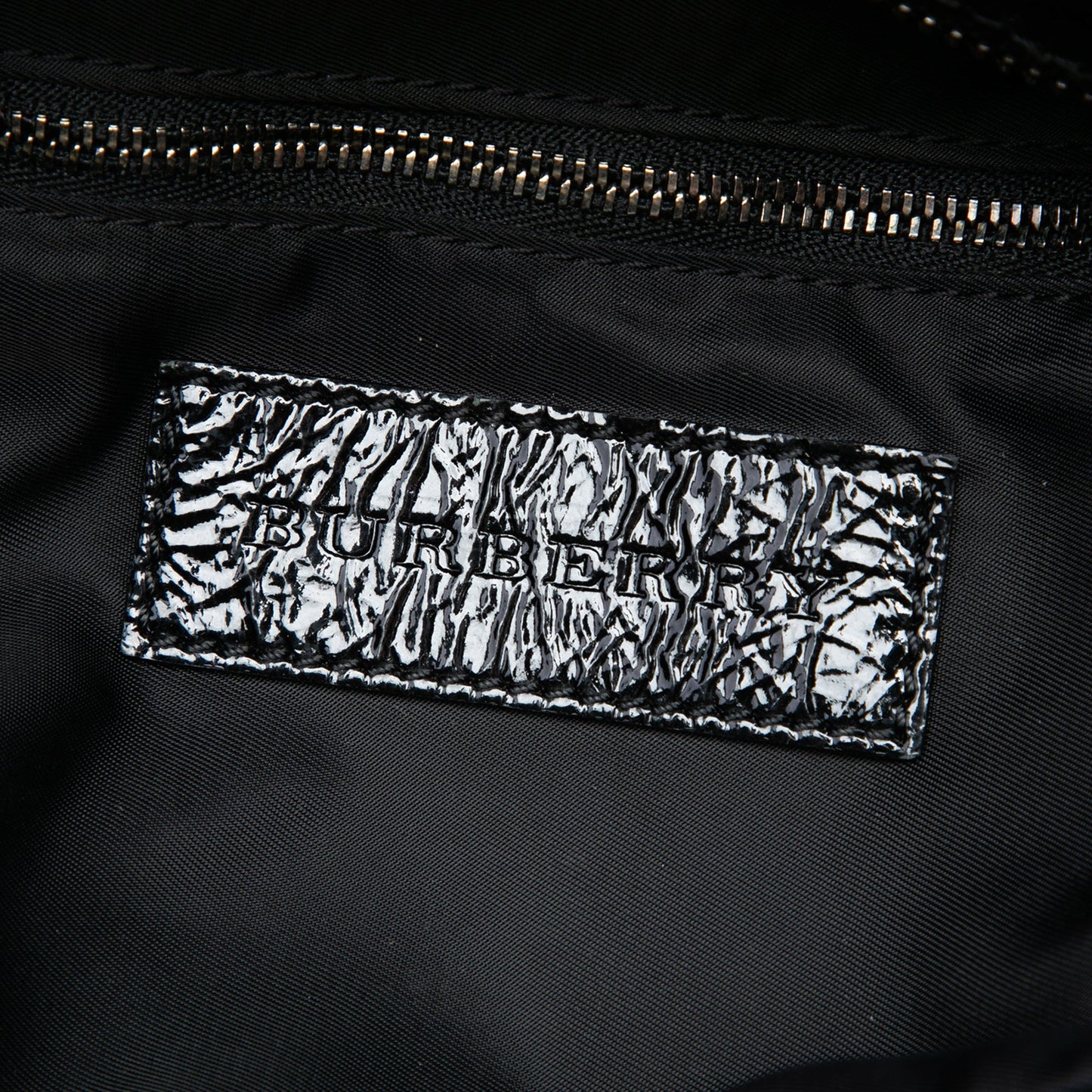 Burberry Beat Check Nylon Lowry Satchel