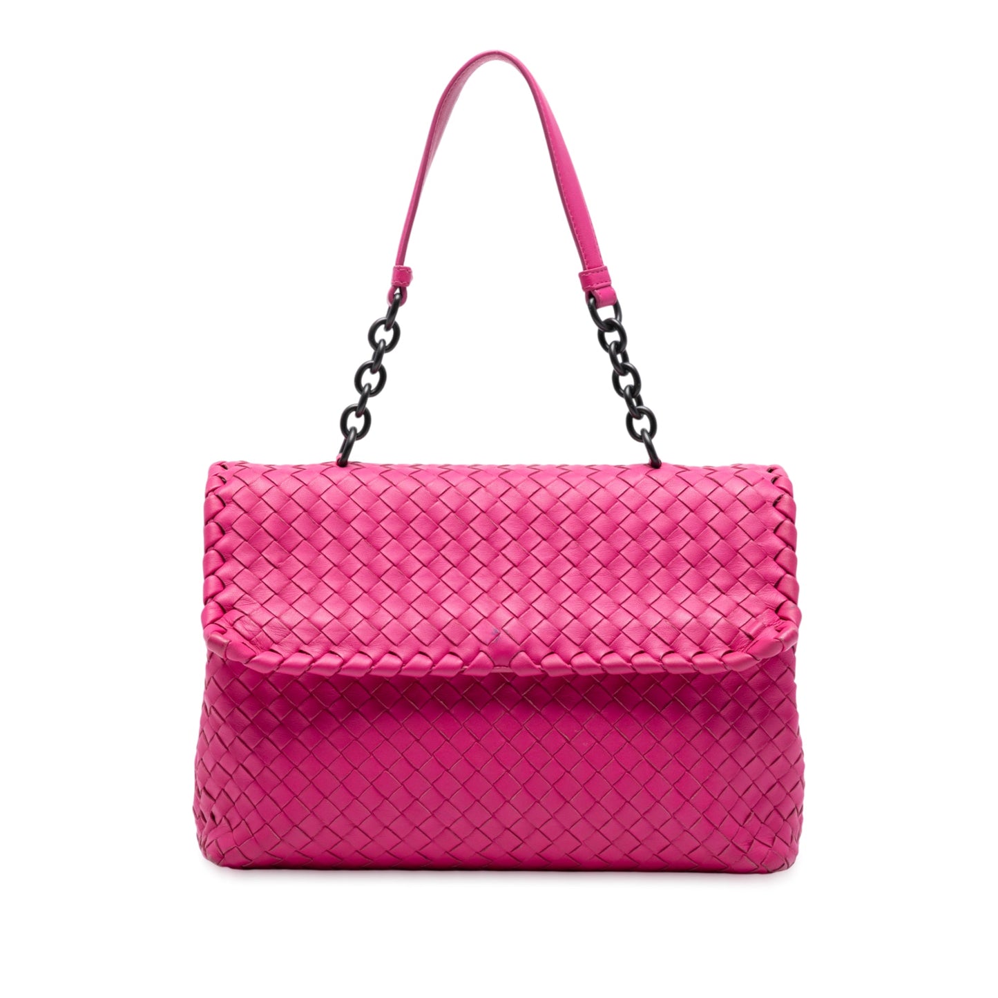 Bottega Veneta Medium Nappa Intrecciato Olimpia Shoulder Bag