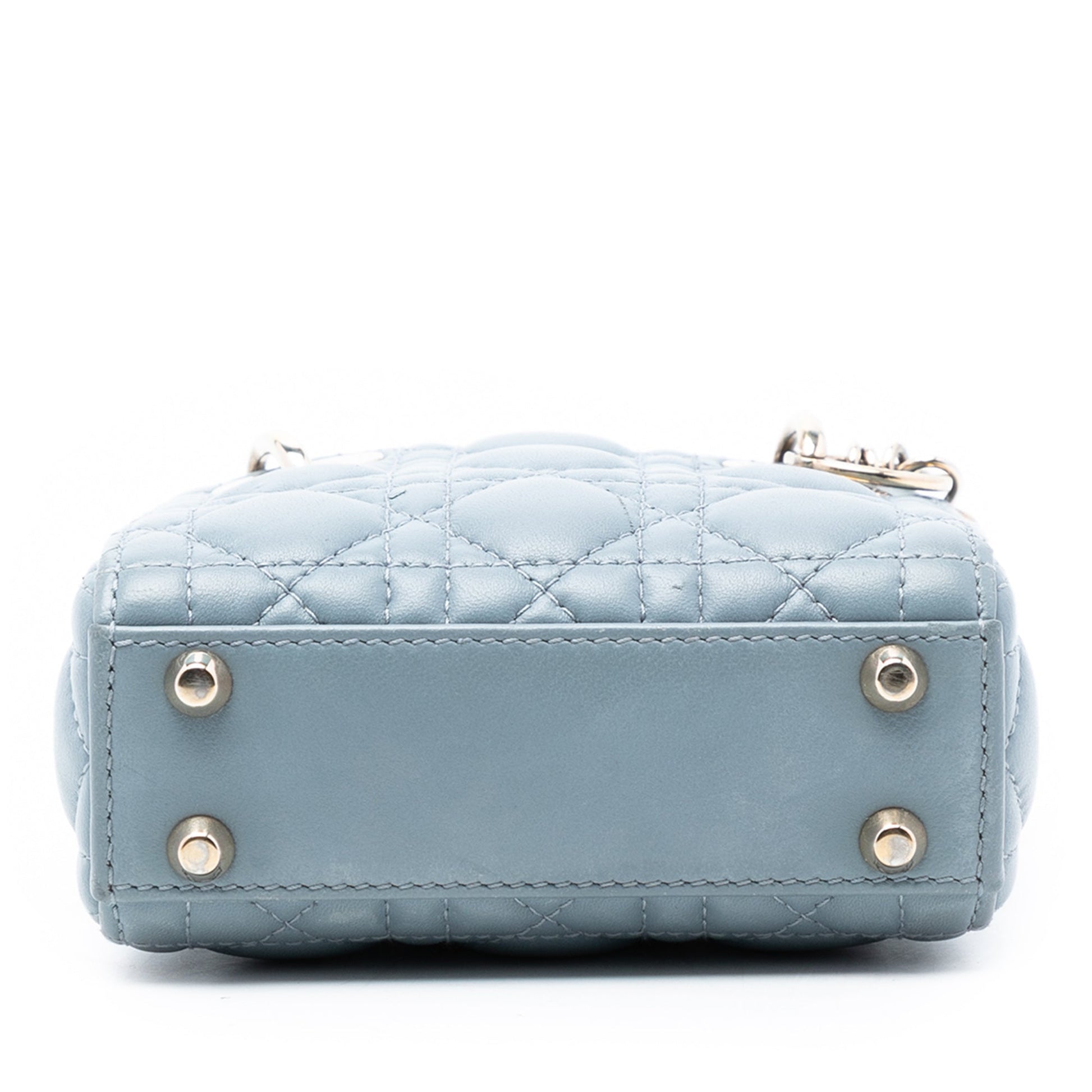 Dior Micro Lambskin Cannage Lady Dior