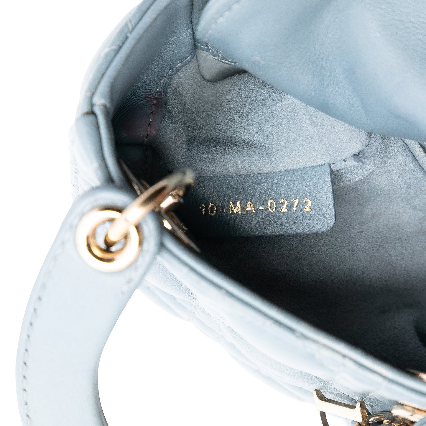 Dior Micro Lambskin Cannage Lady Dior