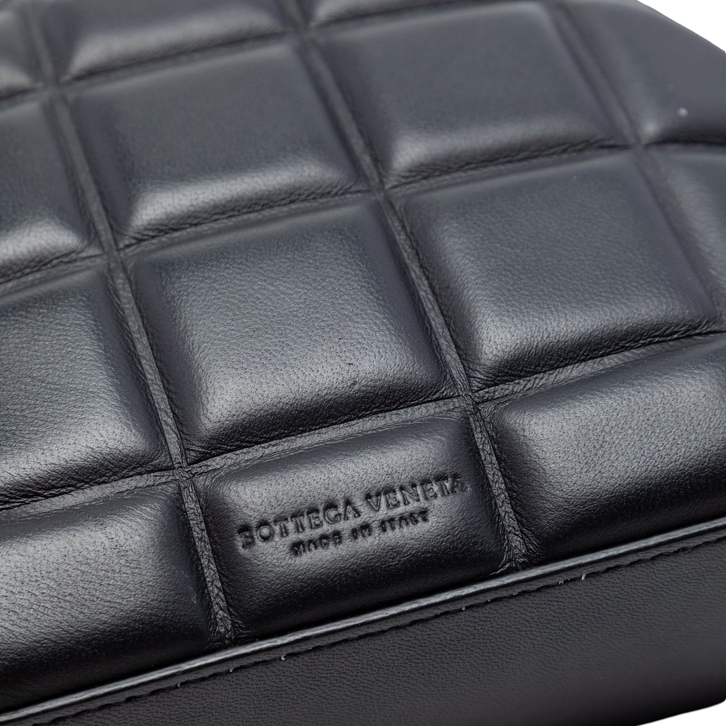 Bottega Veneta Mini Padded Nappa Half Moon Chain Crossbody