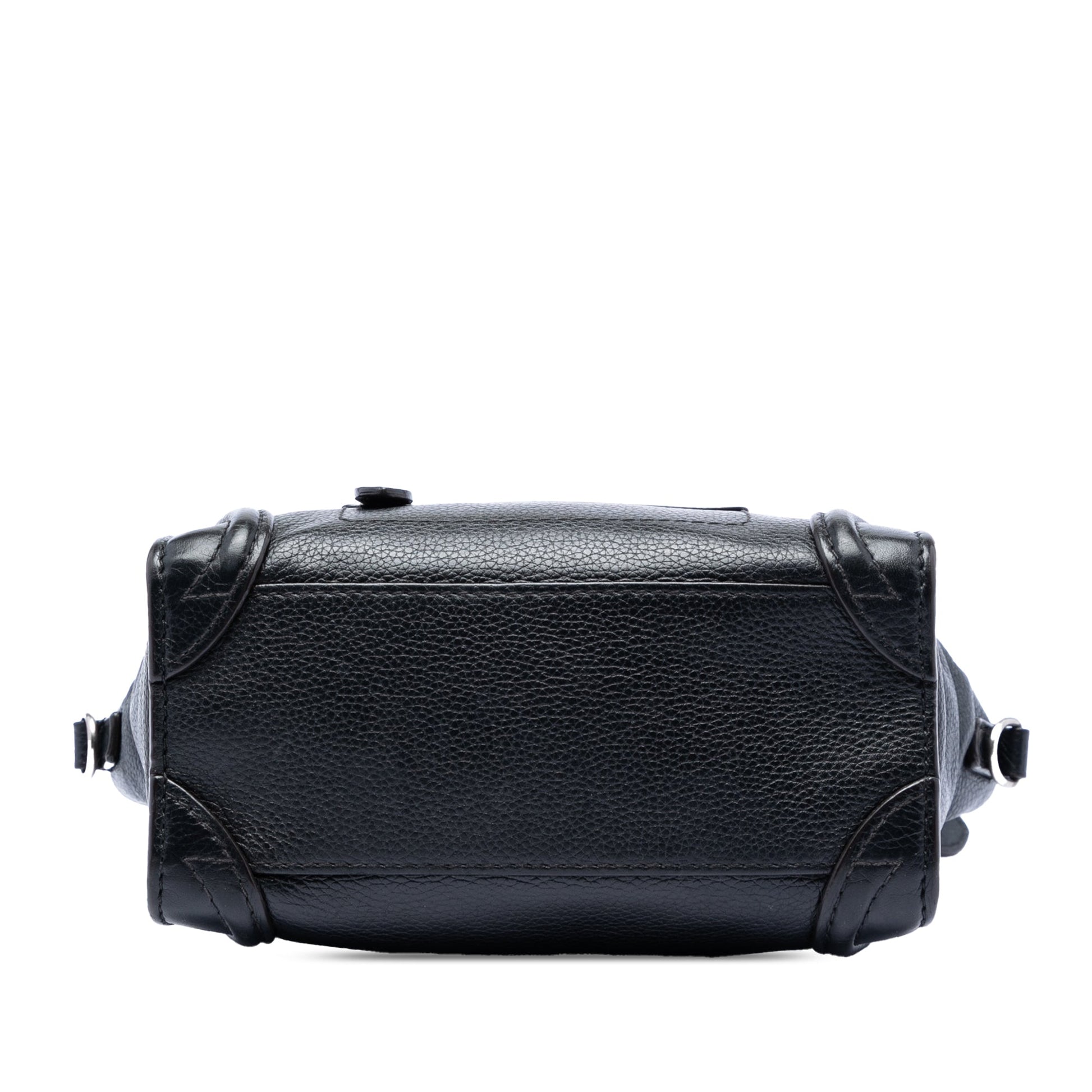 Celine Nano Leather Luggage Tote