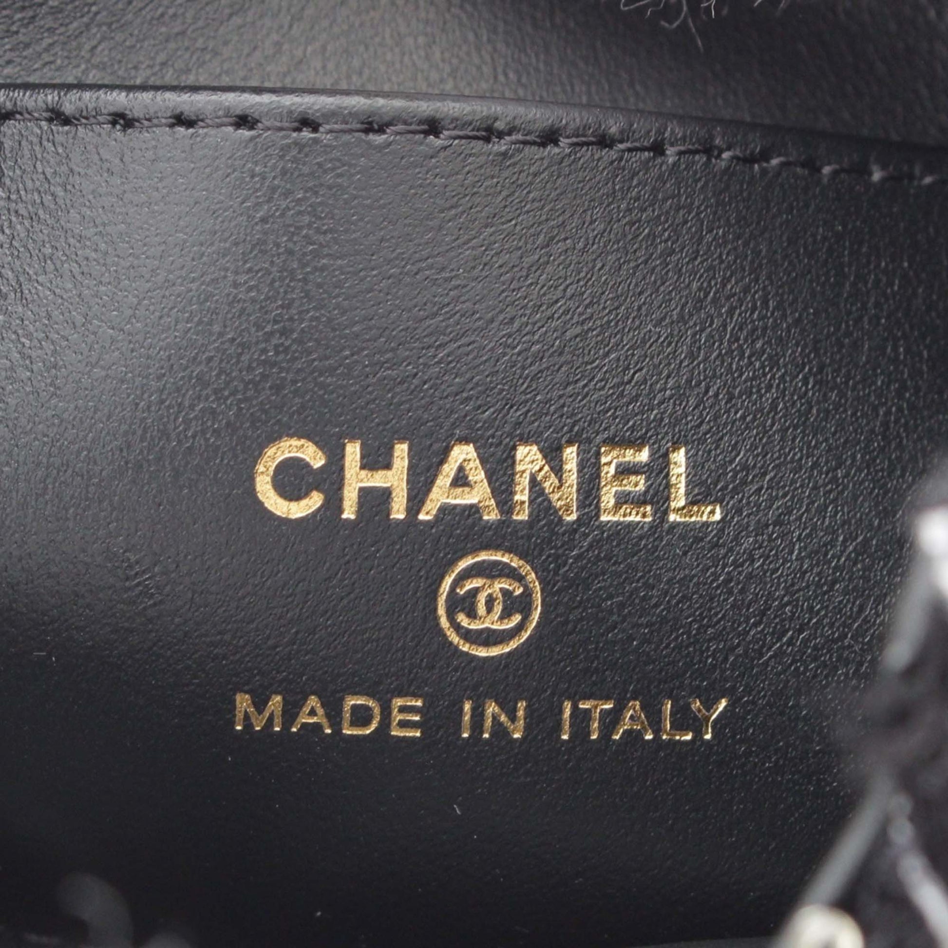 Chanel Nano Tweed Kelly Clutch on Chain