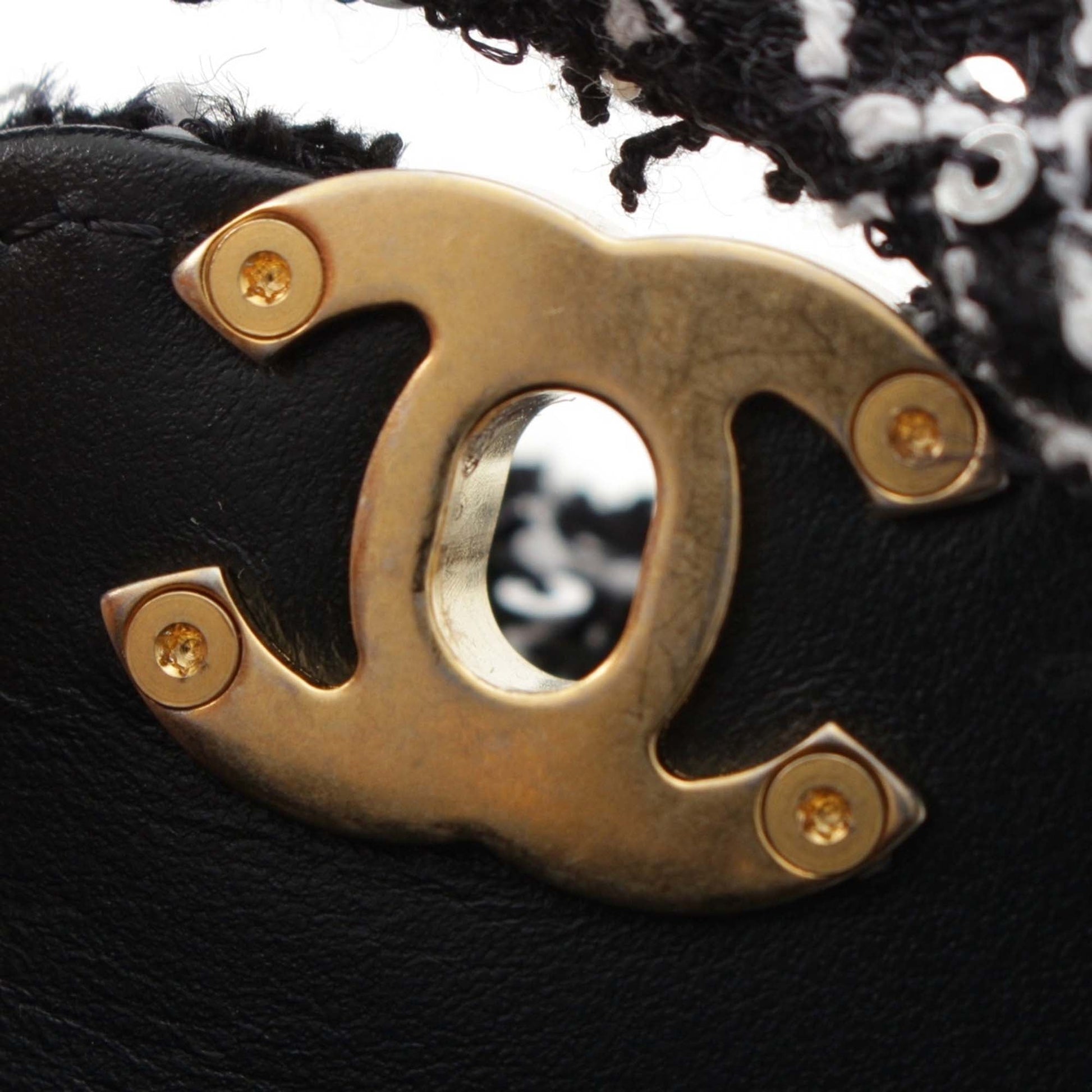 Chanel Nano Tweed Kelly Clutch on Chain