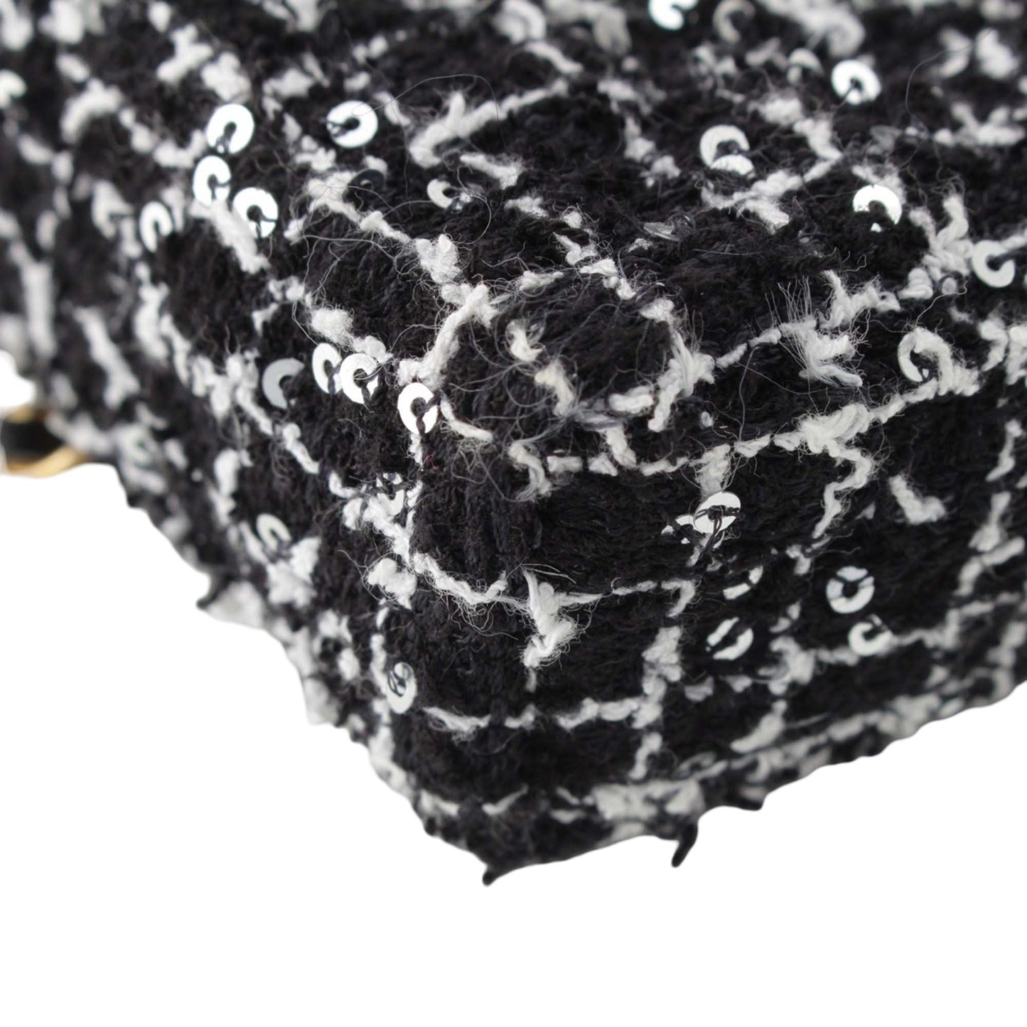 Chanel Nano Tweed Kelly Clutch on Chain