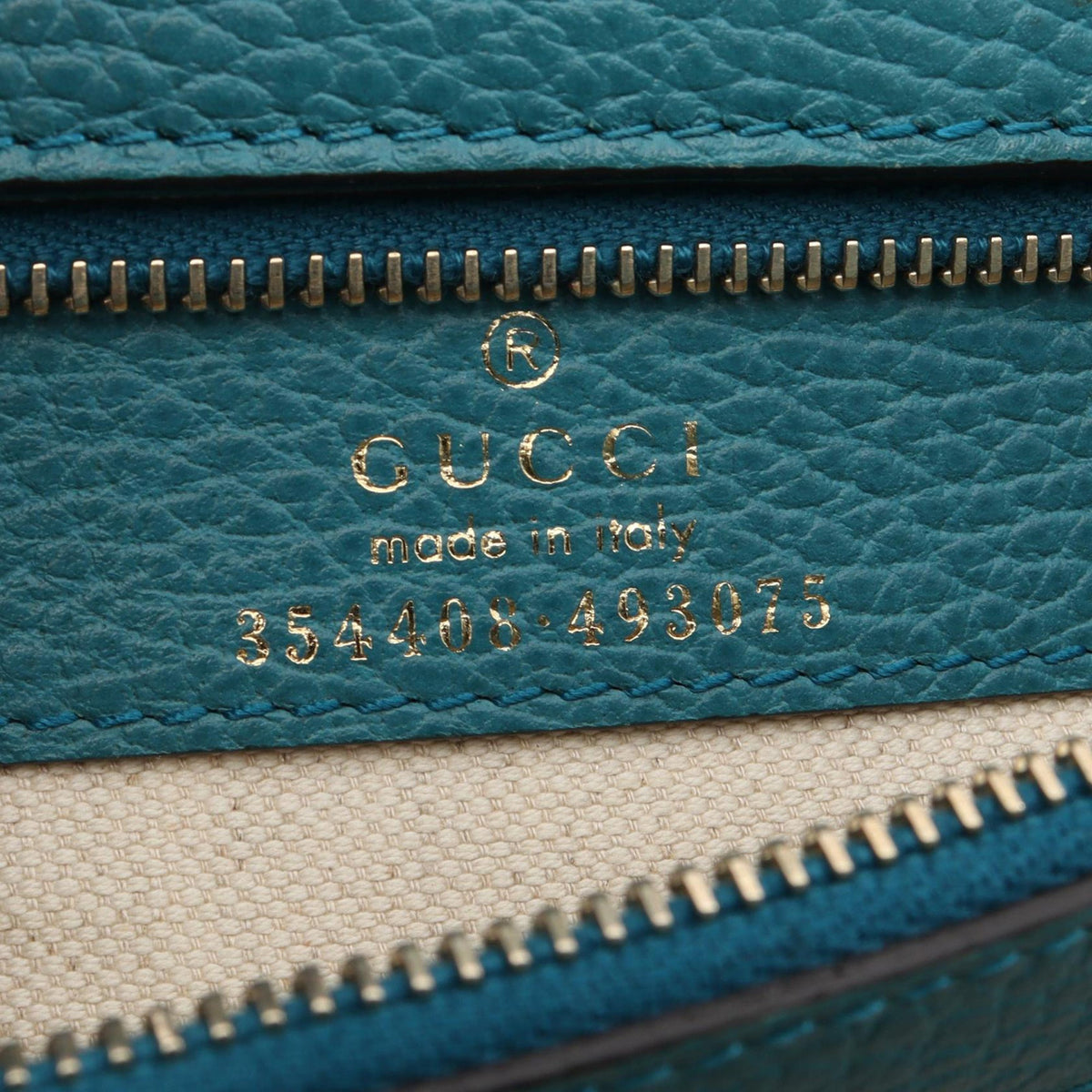 Gucci Medium Leather Swing Tote
