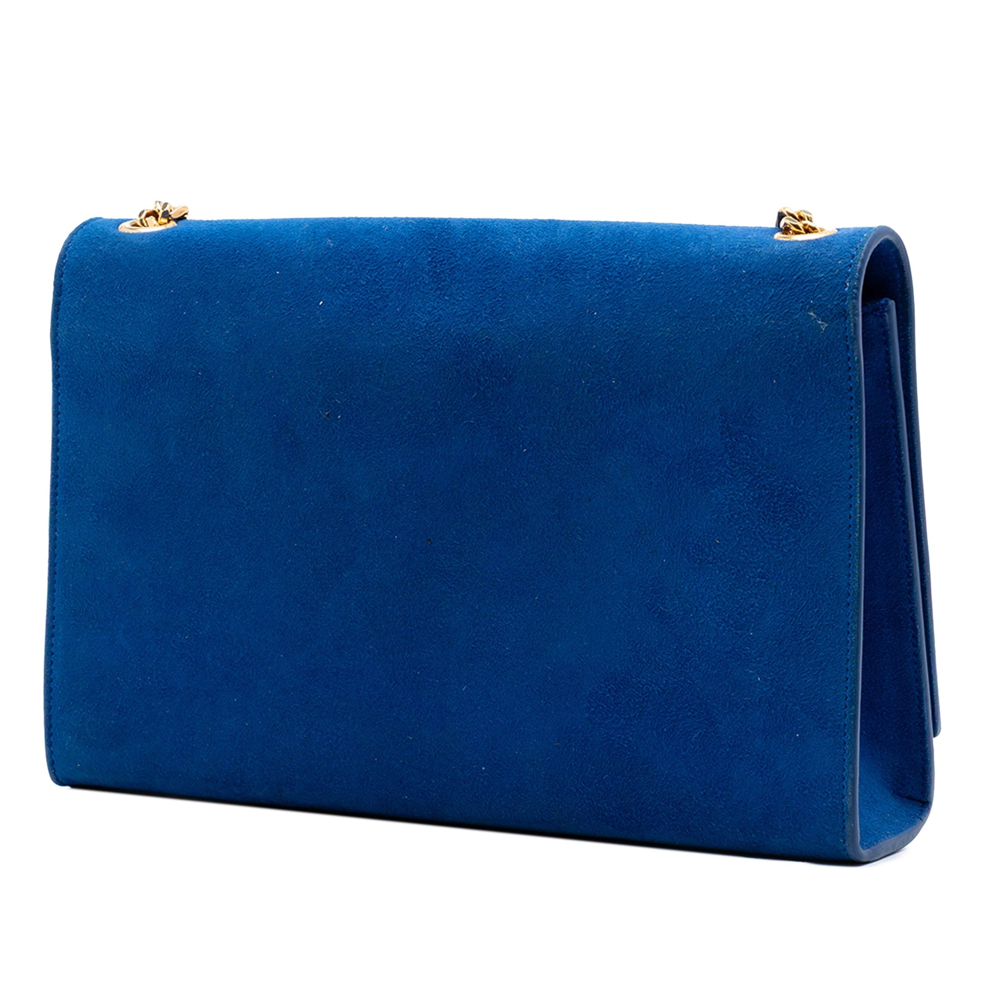 Saint Laurent Medium Suede Monogram Kate Tassel Crossbody