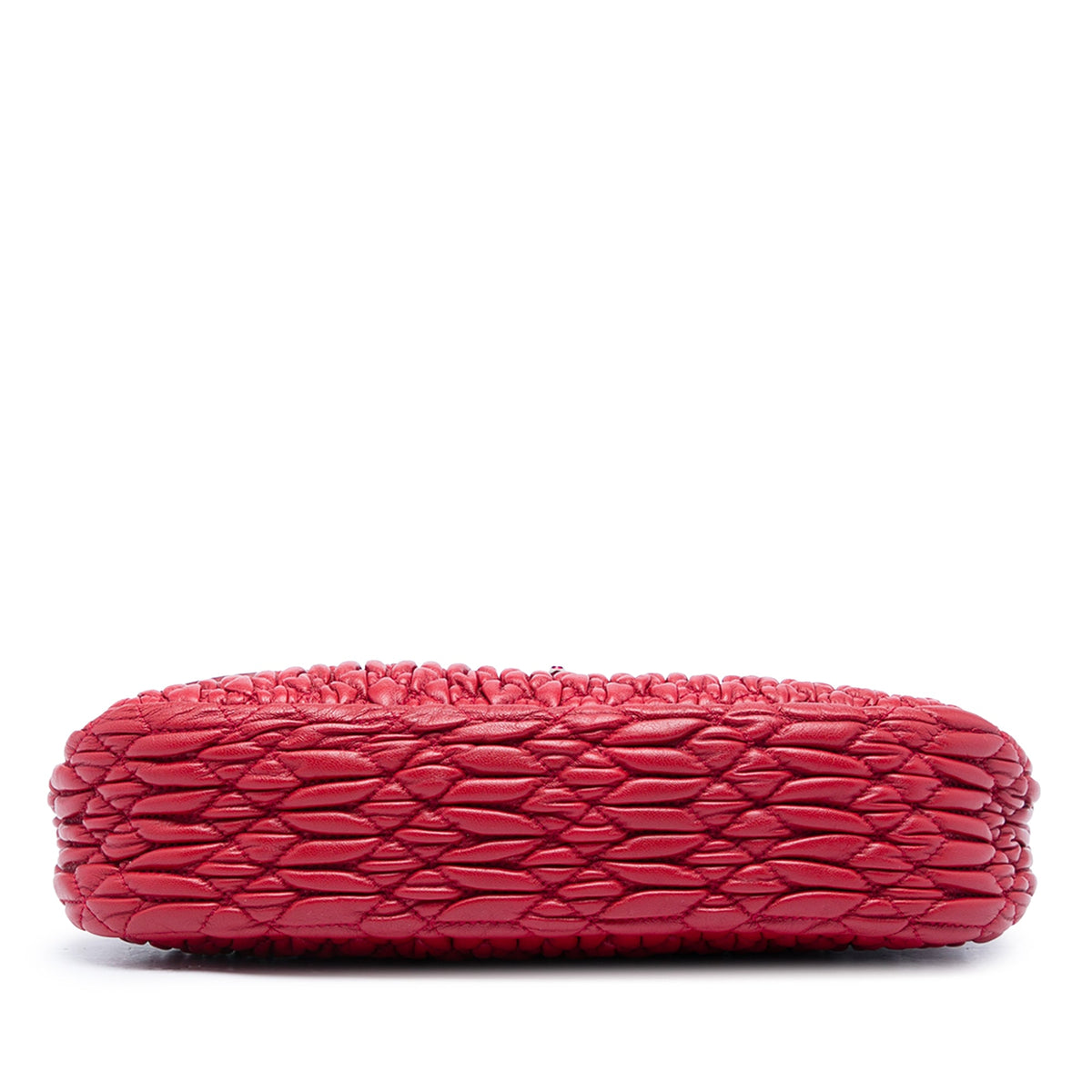 Miu Miu Matelasse Nappa Crystal Chain Crossbody