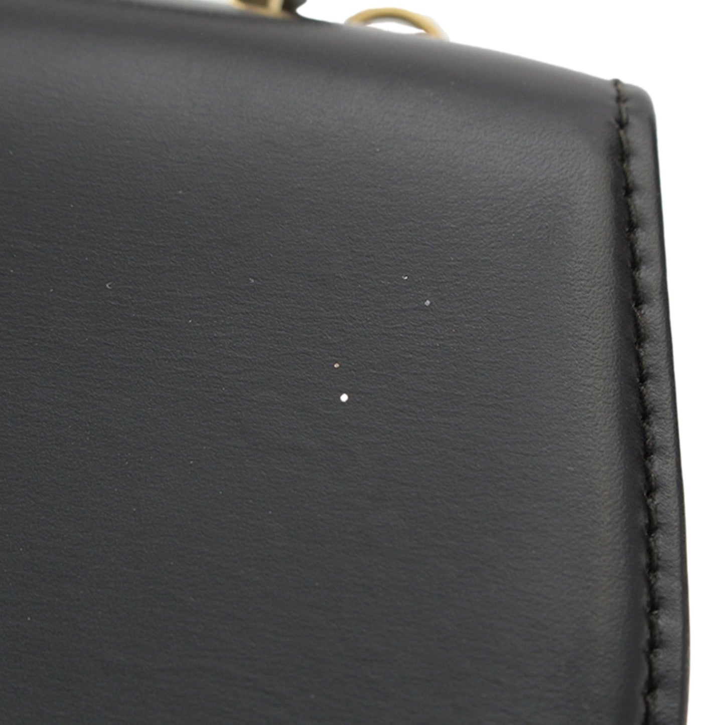 Gucci Calfskin Top Handle Bag