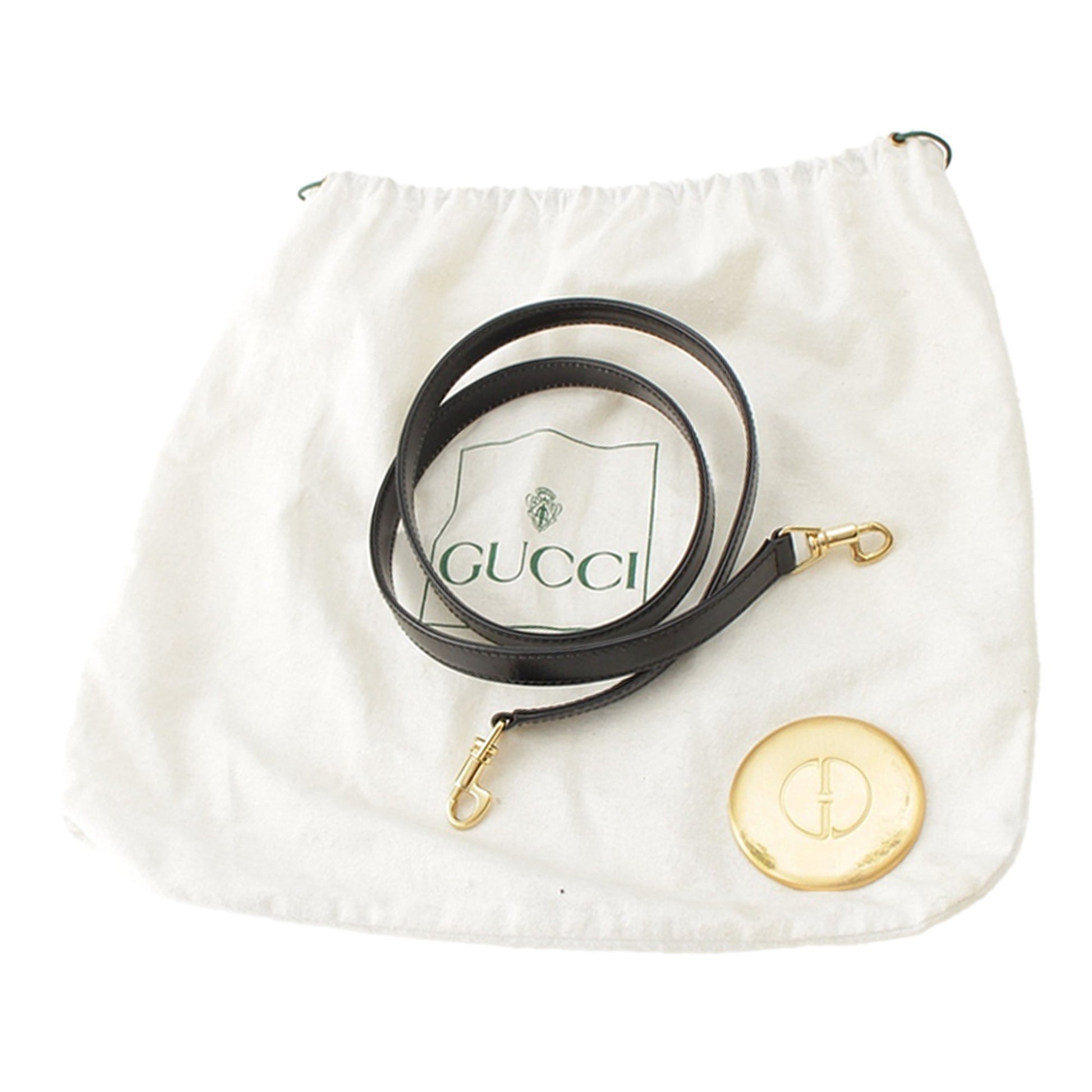 Gucci Calfskin Top Handle Bag