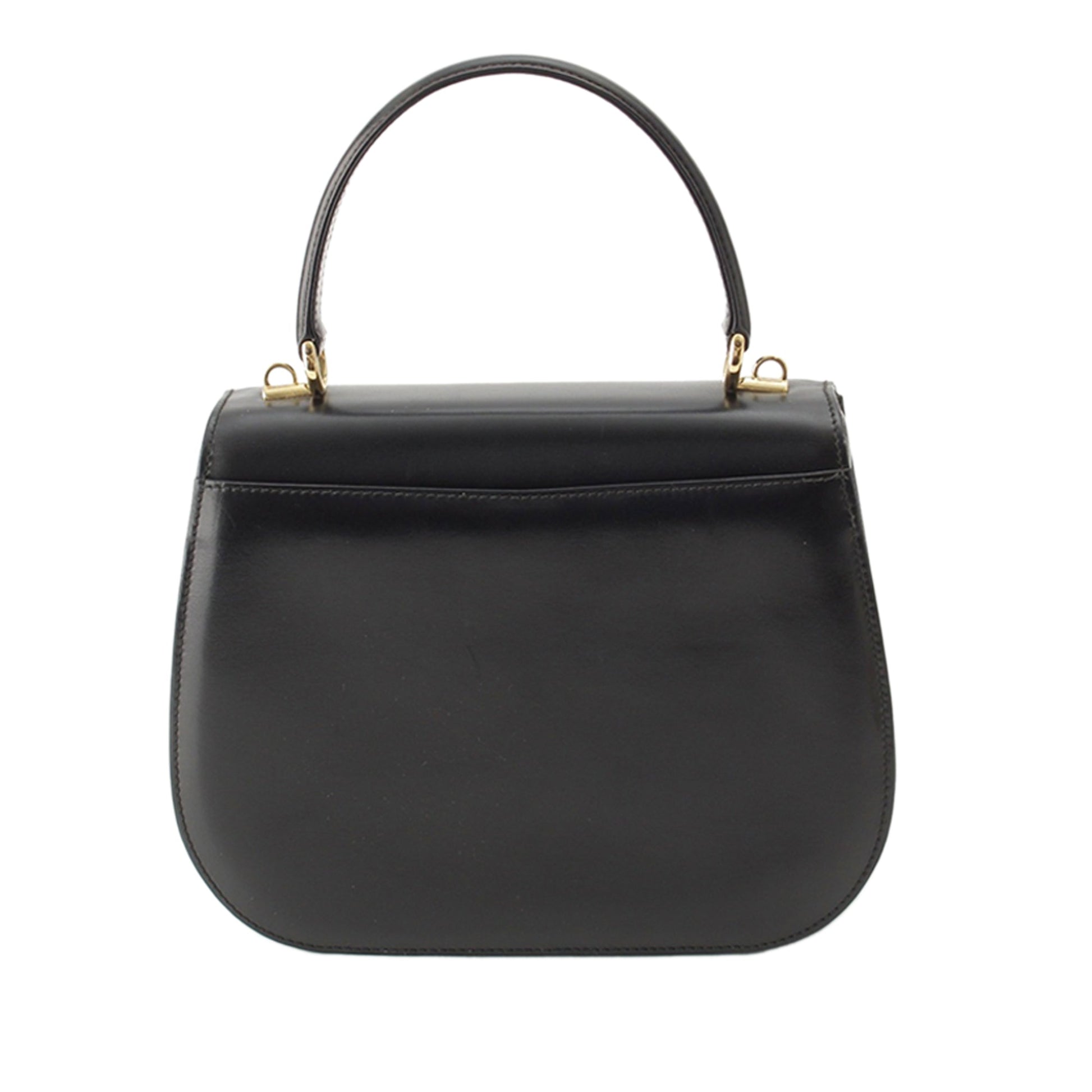 Gucci Calfskin Top Handle Bag
