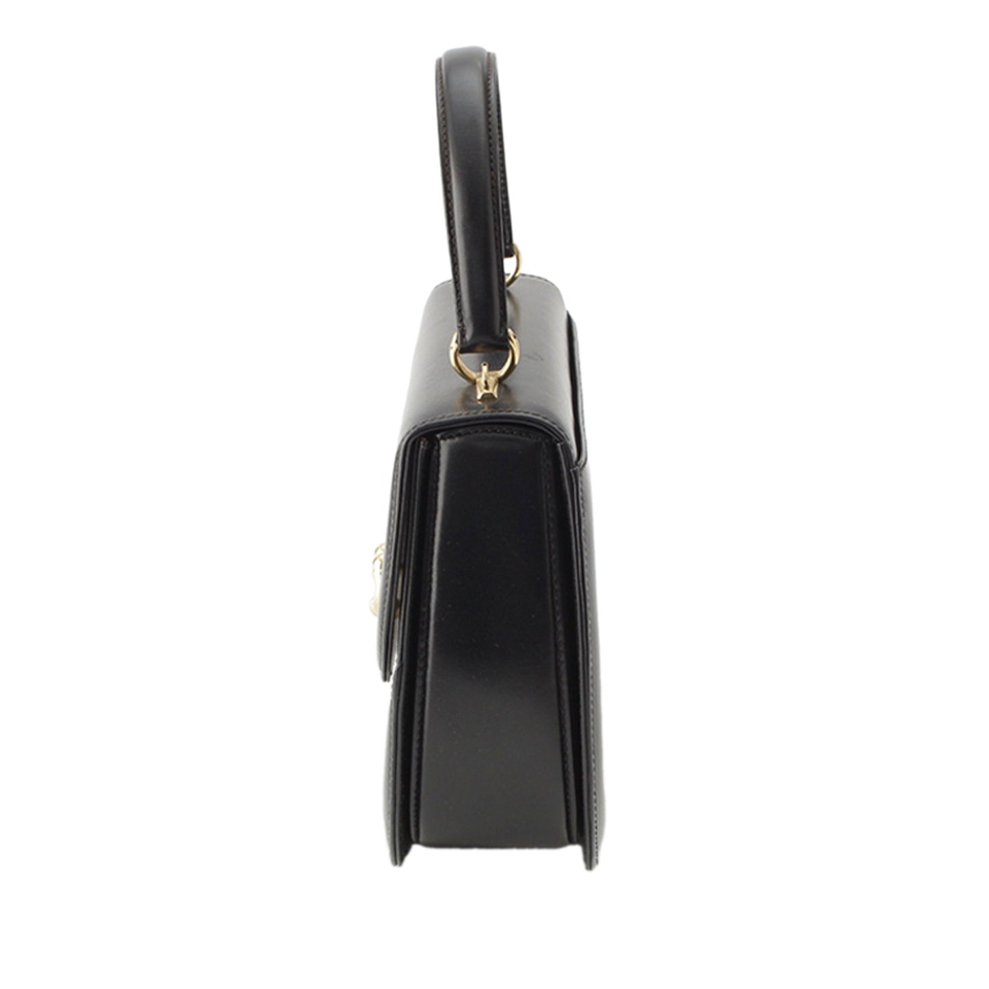 Gucci Calfskin Top Handle Bag