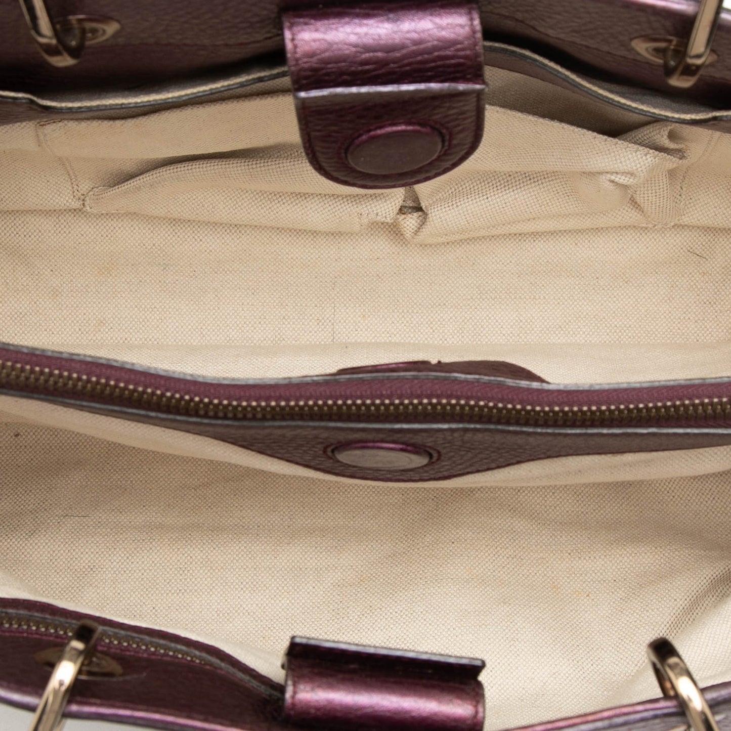 Gucci Medium Calfskin Bamboo Shopper Satchel