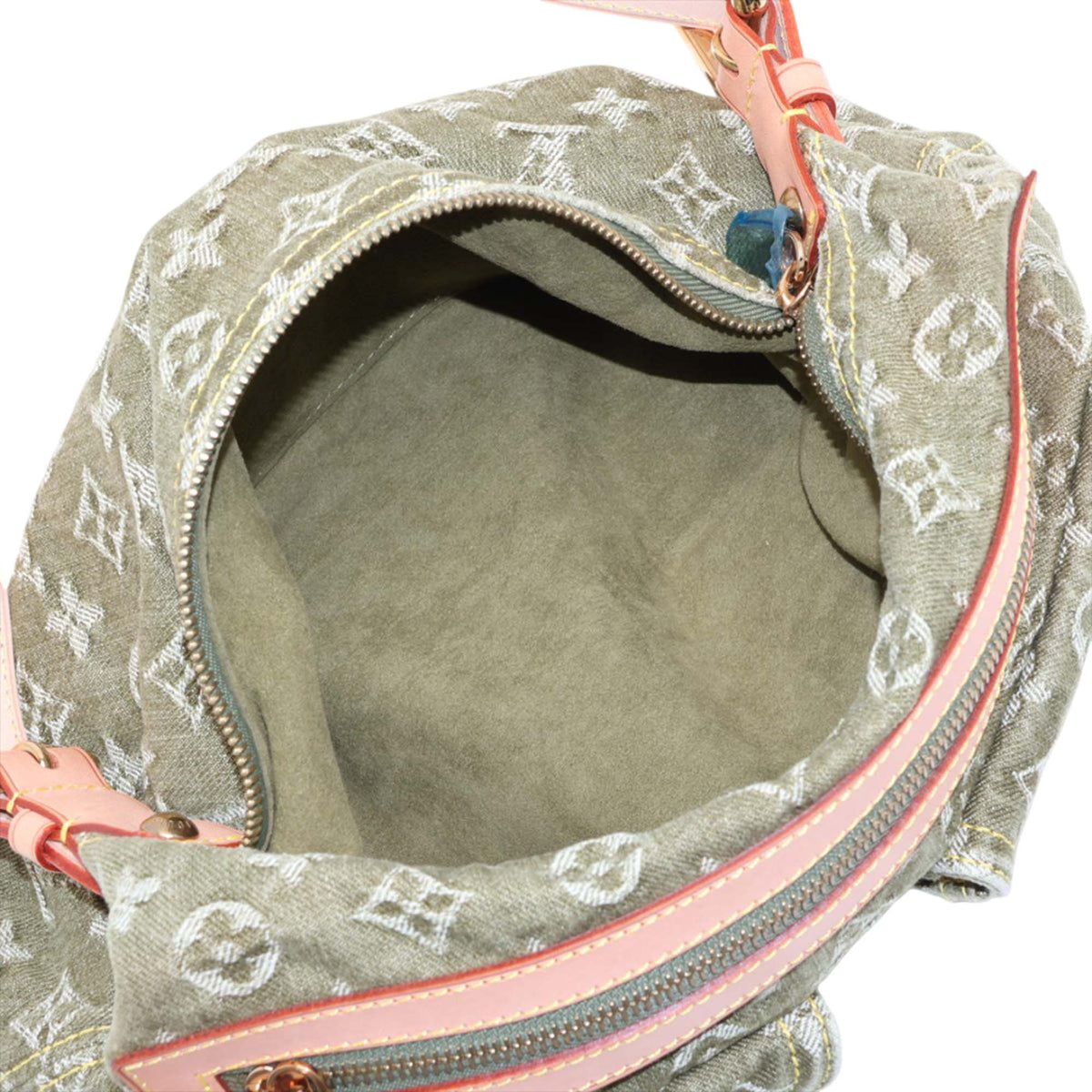 Louis Vuitton Monogram Denim Baggy PM — Green