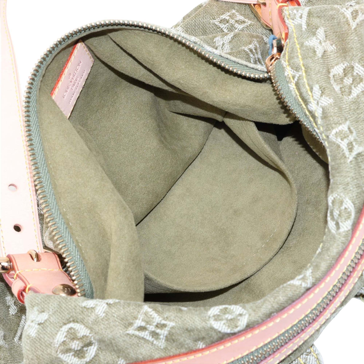 Louis Vuitton Monogram Denim Baggy PM — Green