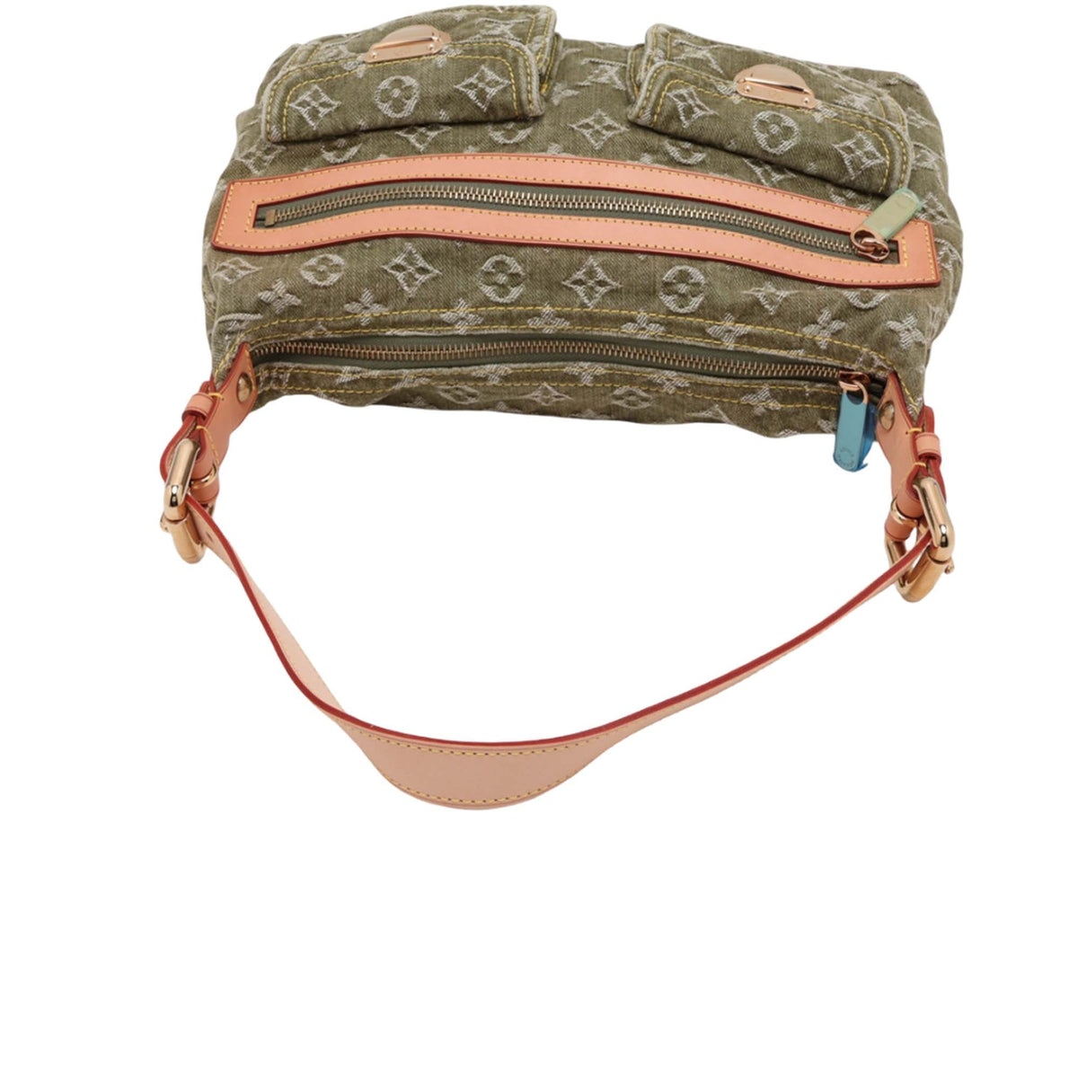 Louis Vuitton Monogram Denim Baggy PM — Green