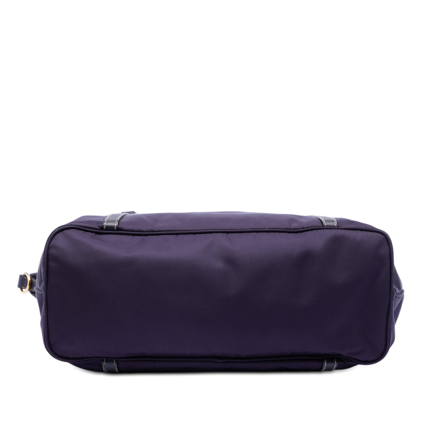 Prada Saffiano Trimmed Tessuto Satchel