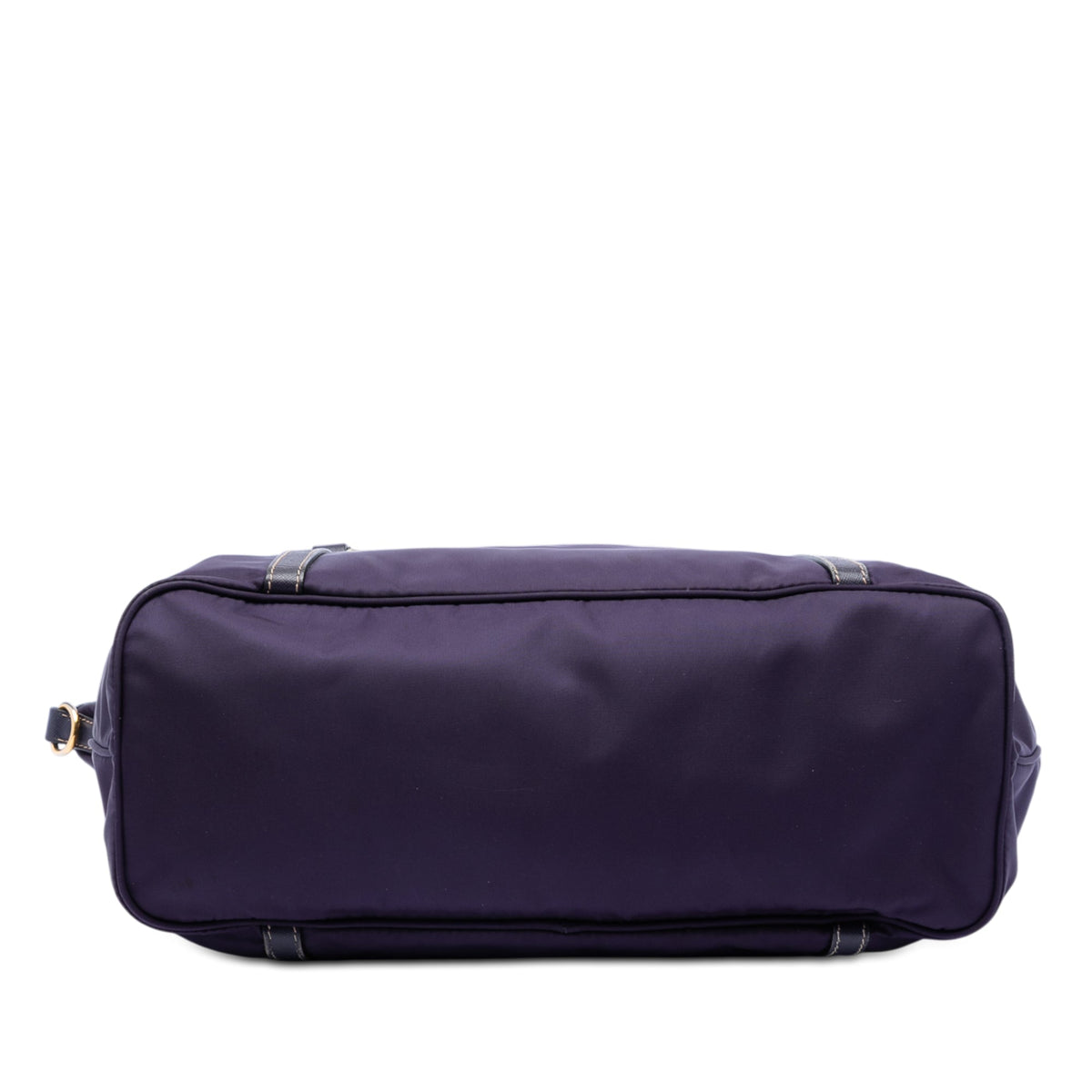 Prada Saffiano Trimmed Tessuto Satchel