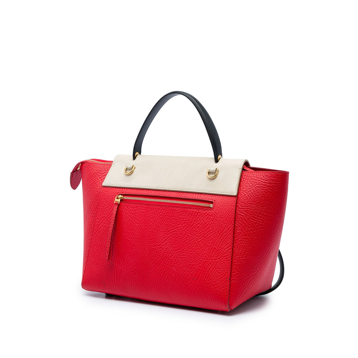 Celine Mini Tricolor Grained Calfskin Belt Bag