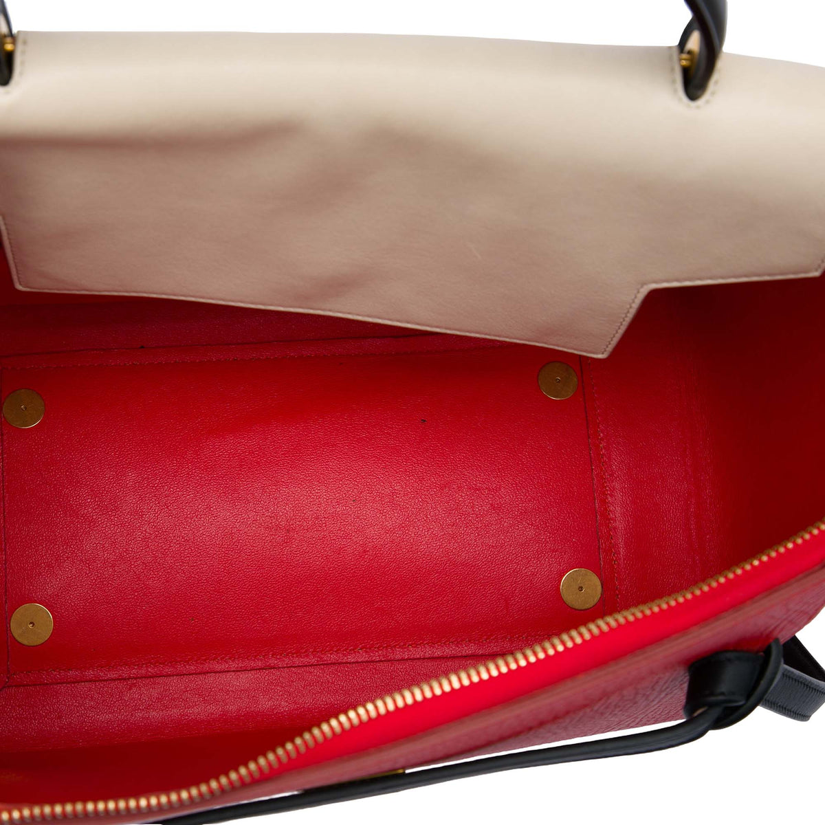 Celine Mini Tricolor Grained Calfskin Belt Bag