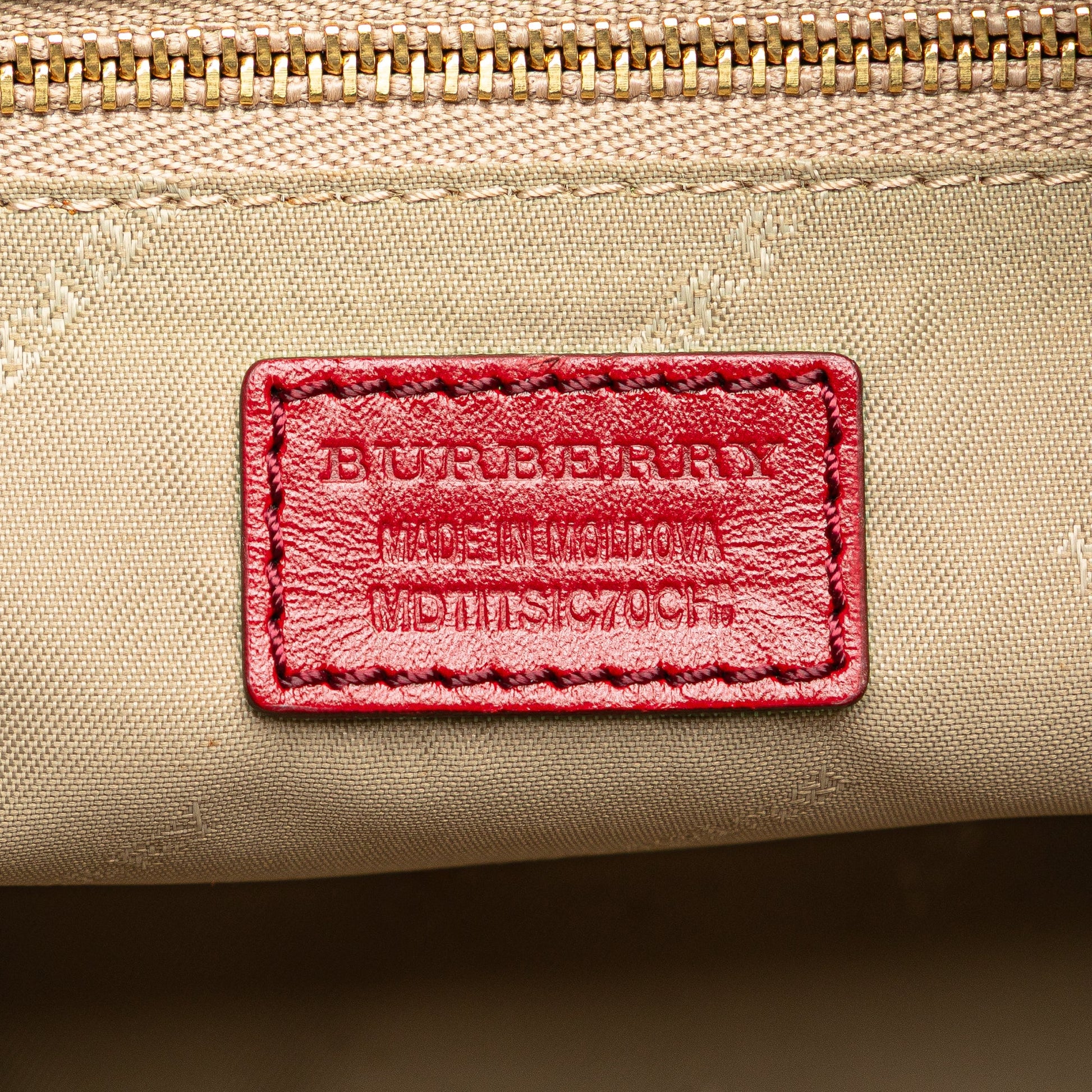 Burberry Mini Haymarket Check Coated Canvas Orchard Crossbody