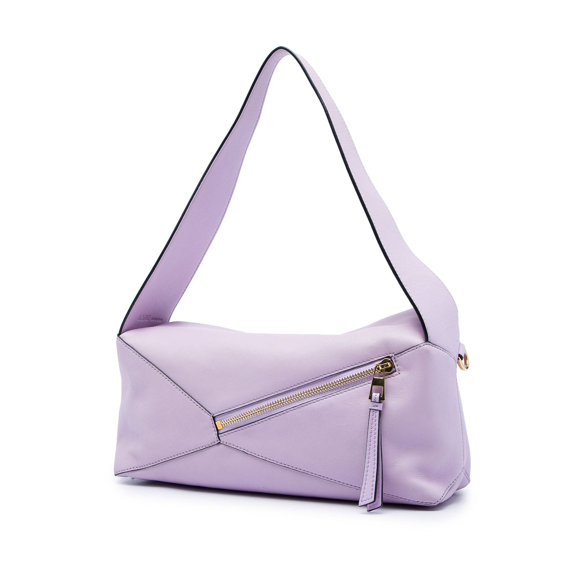 LOEWE Calfskin Puzzle Hobo — Purple