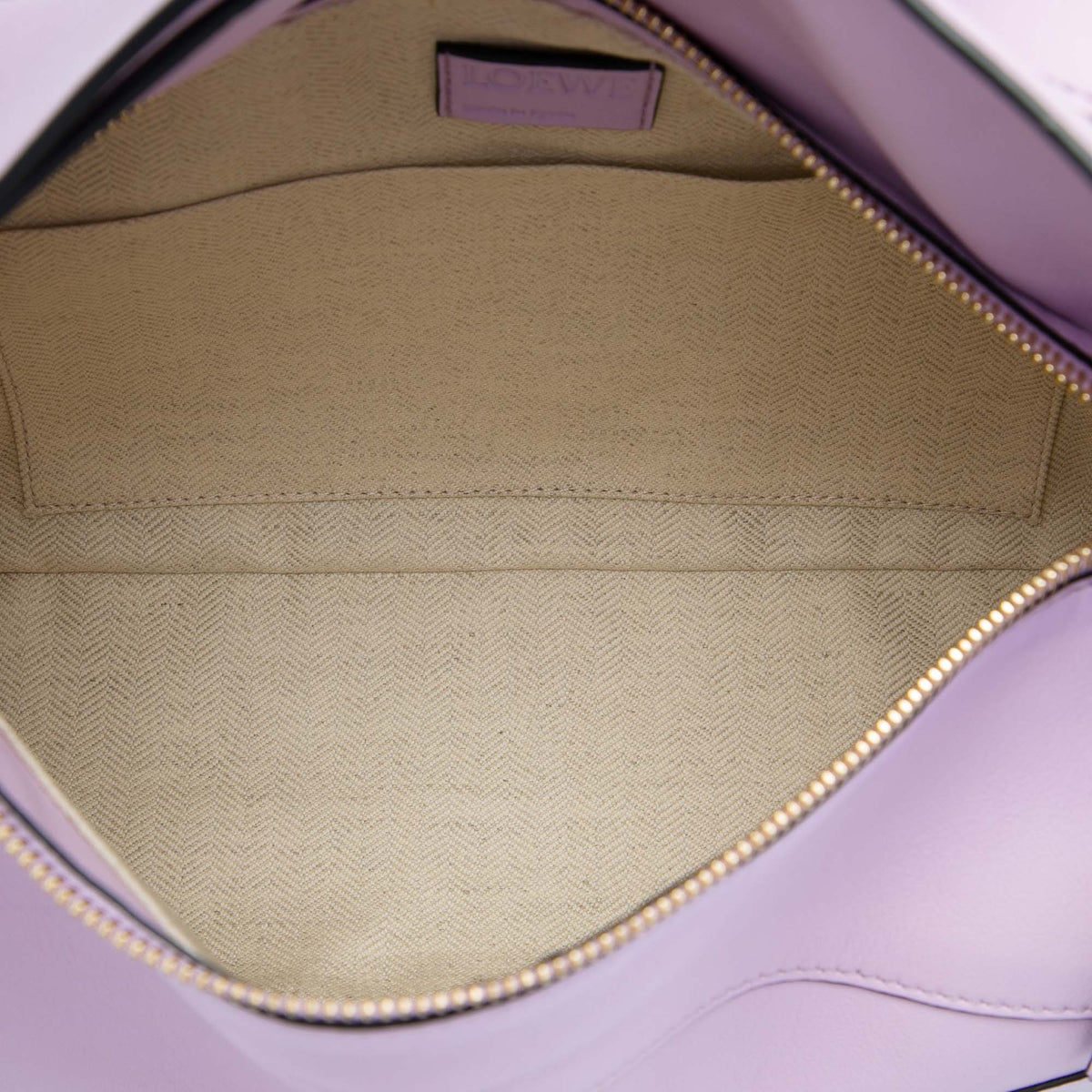 LOEWE Calfskin Puzzle Hobo — Purple