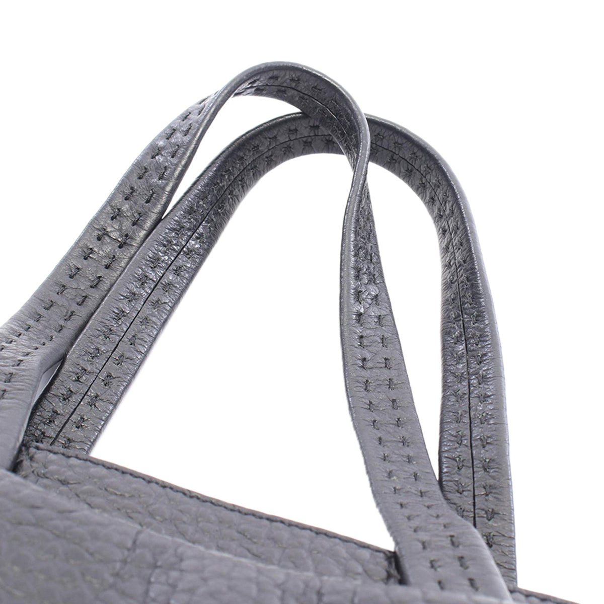 Prada Vitello Daino Shoulder Bag — Black