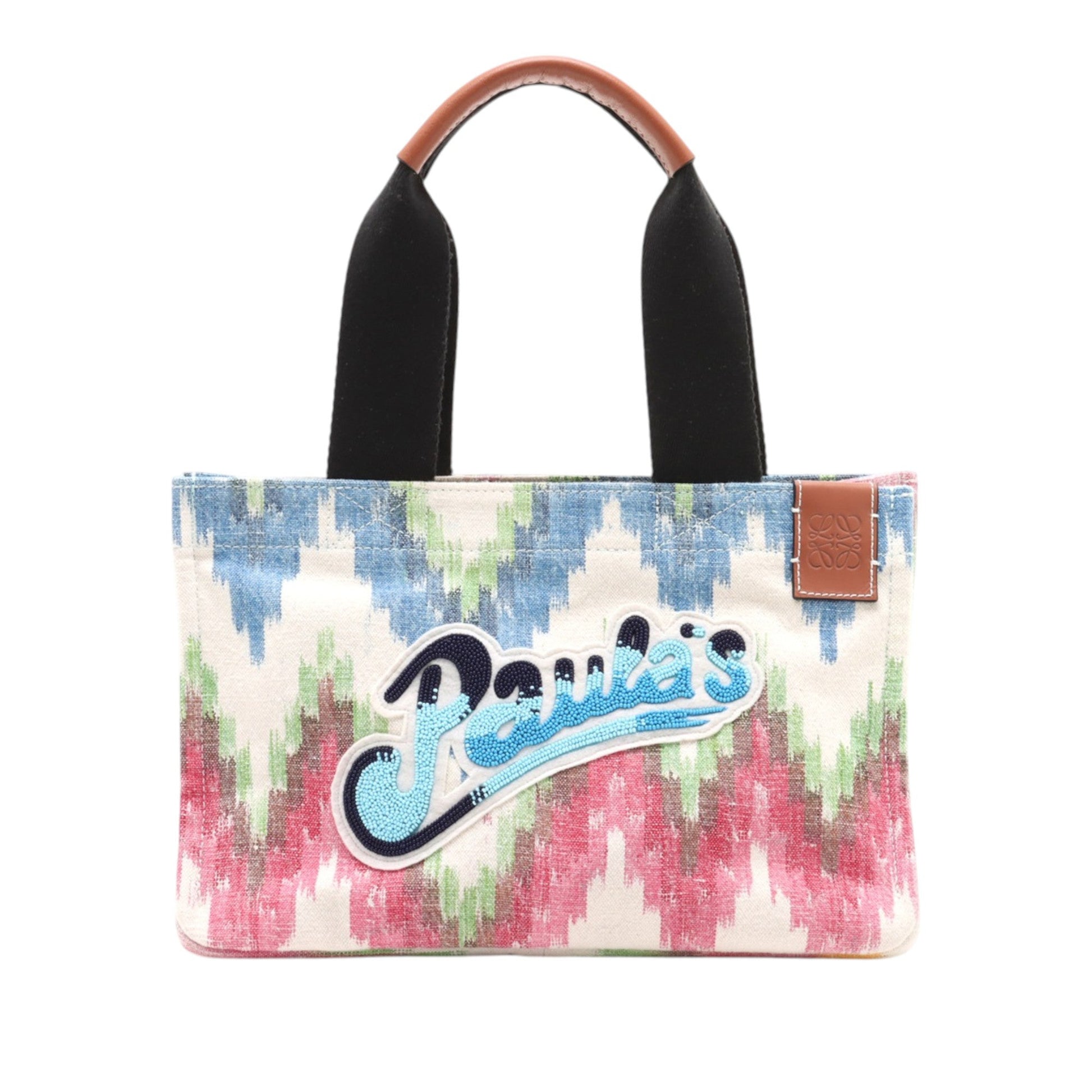 LOEWE Paula's Ibiza Canvas Beach Cabas Tote