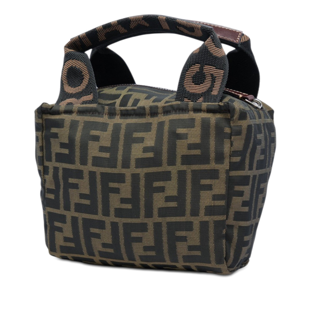 Fendi Mini Zucca Canvas Handbag
