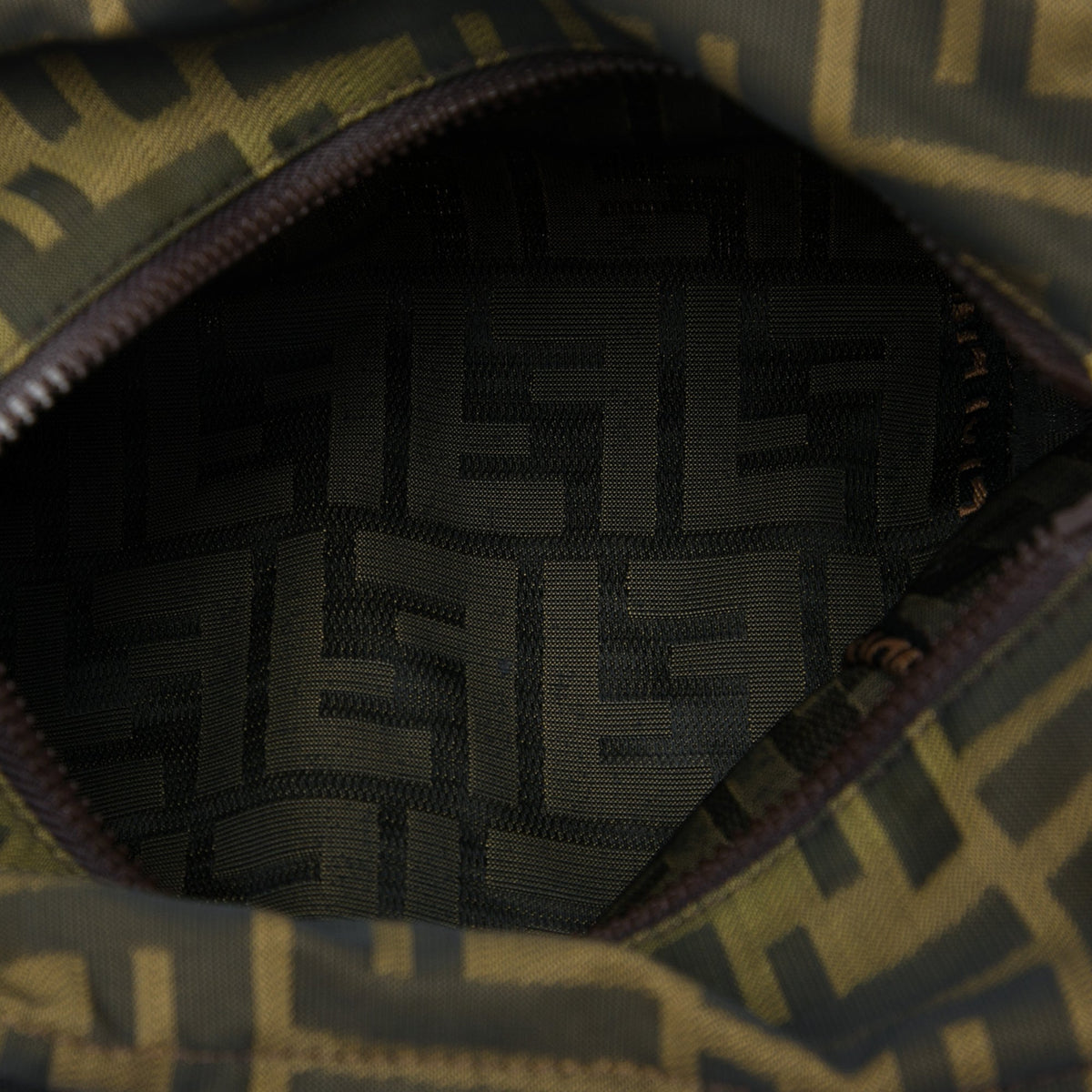 Fendi Mini Zucca Canvas Handbag