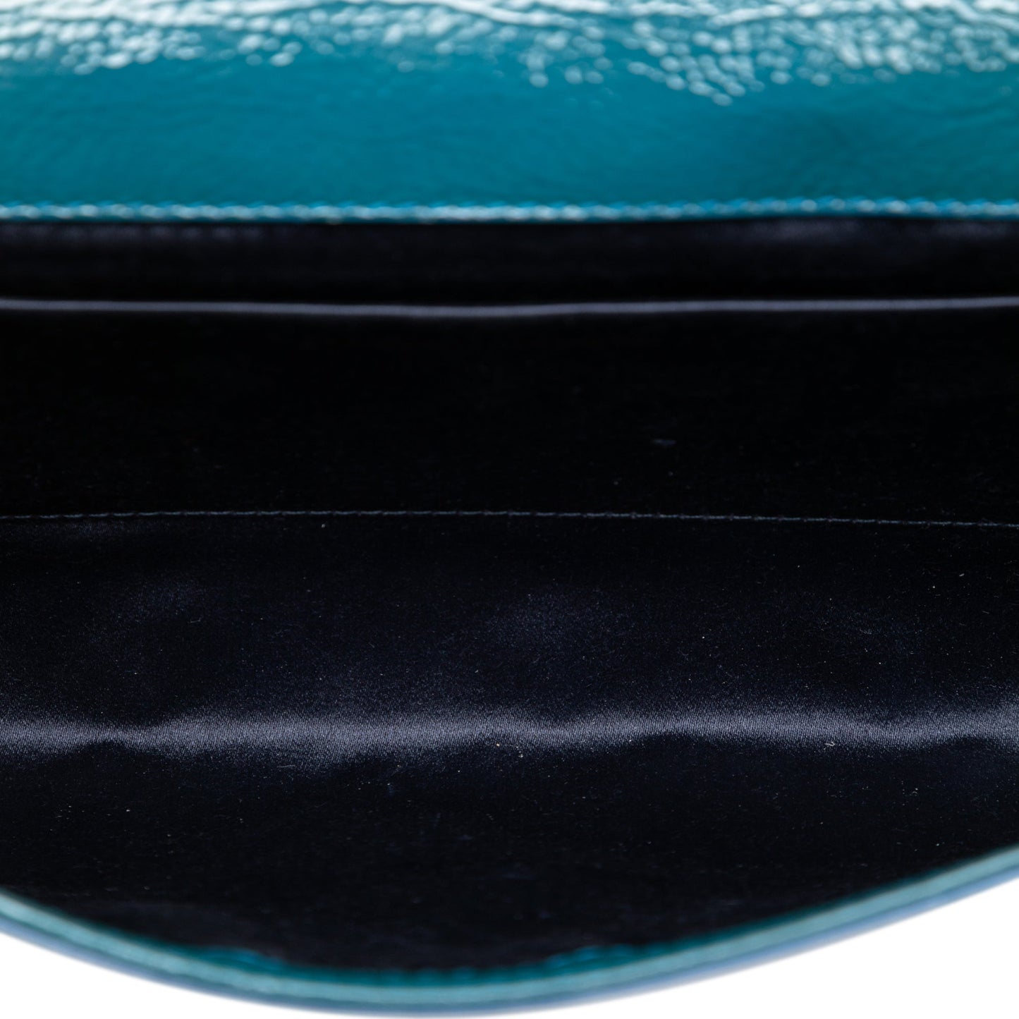 Saint Laurent Large Textured Patent Belle De Jour Clutch