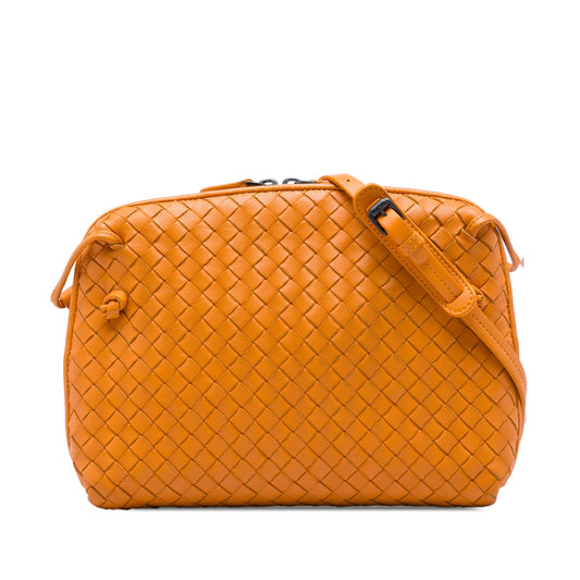 Bottega Veneta Nappa Intrecciato Nodini Crossbody