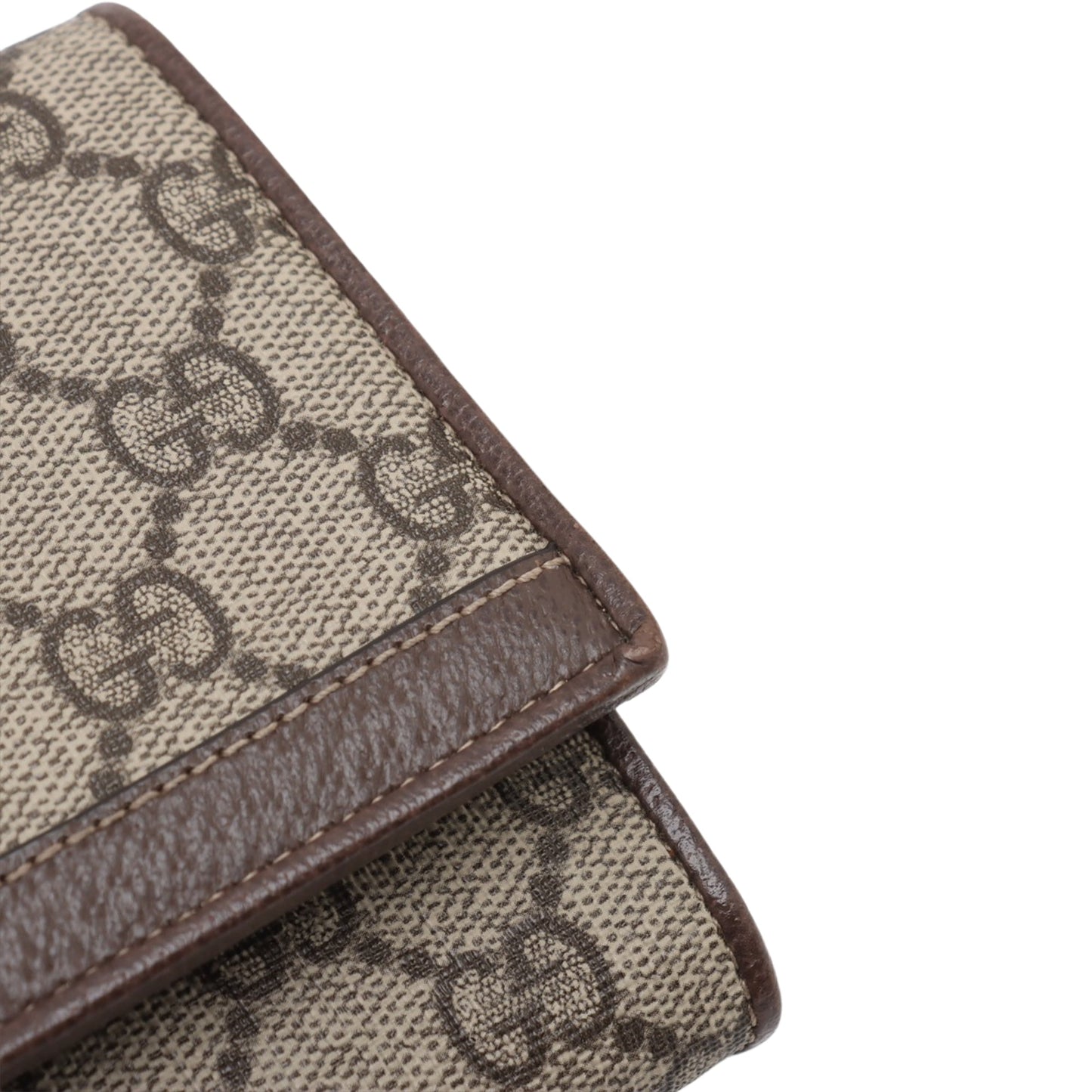 Gucci GG Supreme Web Ophidia Wallet on Chain