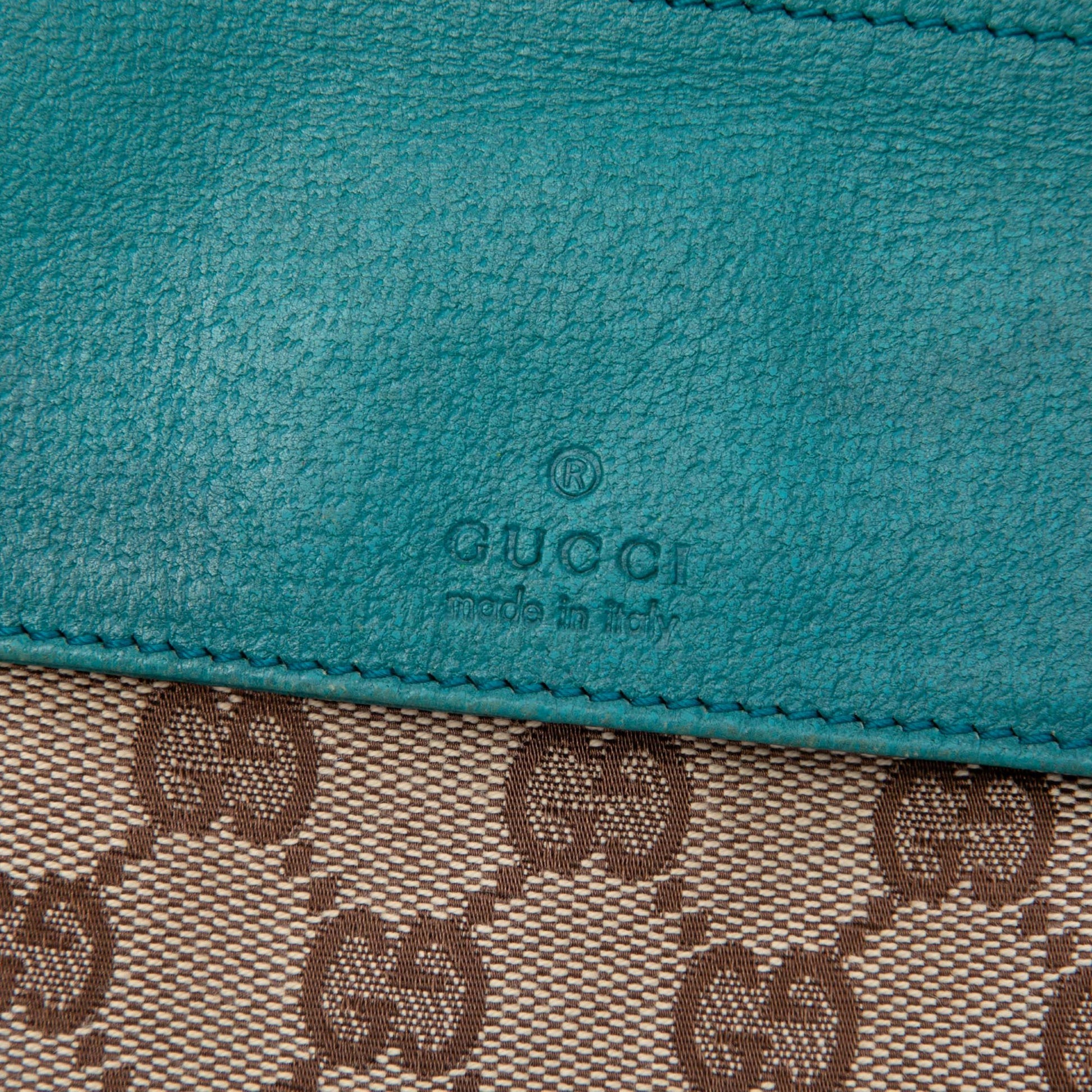 Gucci GG Canvas Web Double Pocket Belt Bag