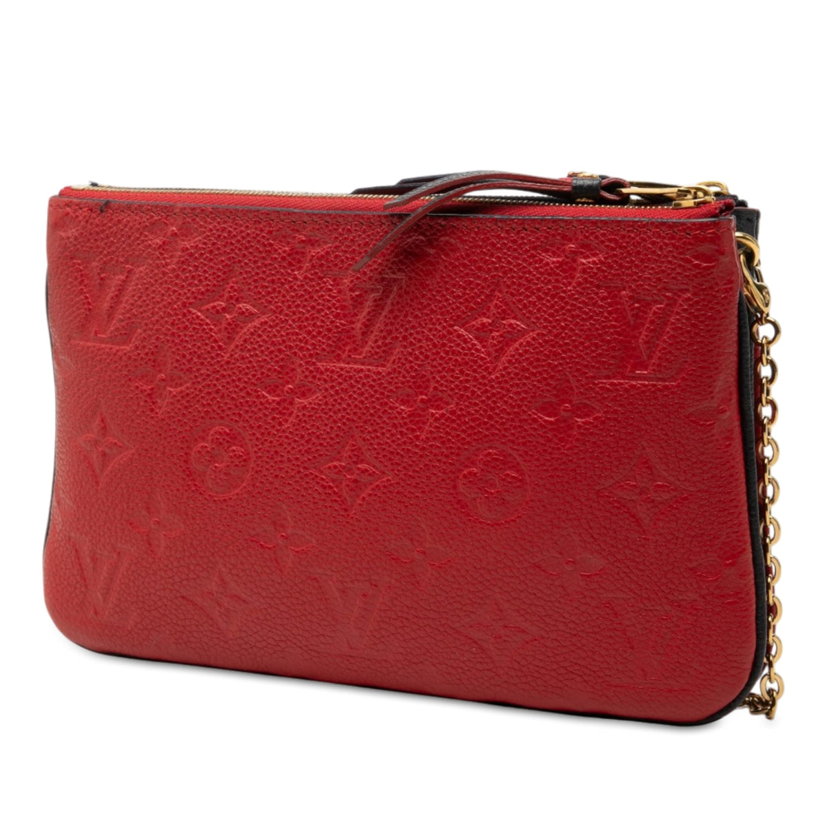 Louis Vuitton Monogram Empreinte Double Zip Pochette