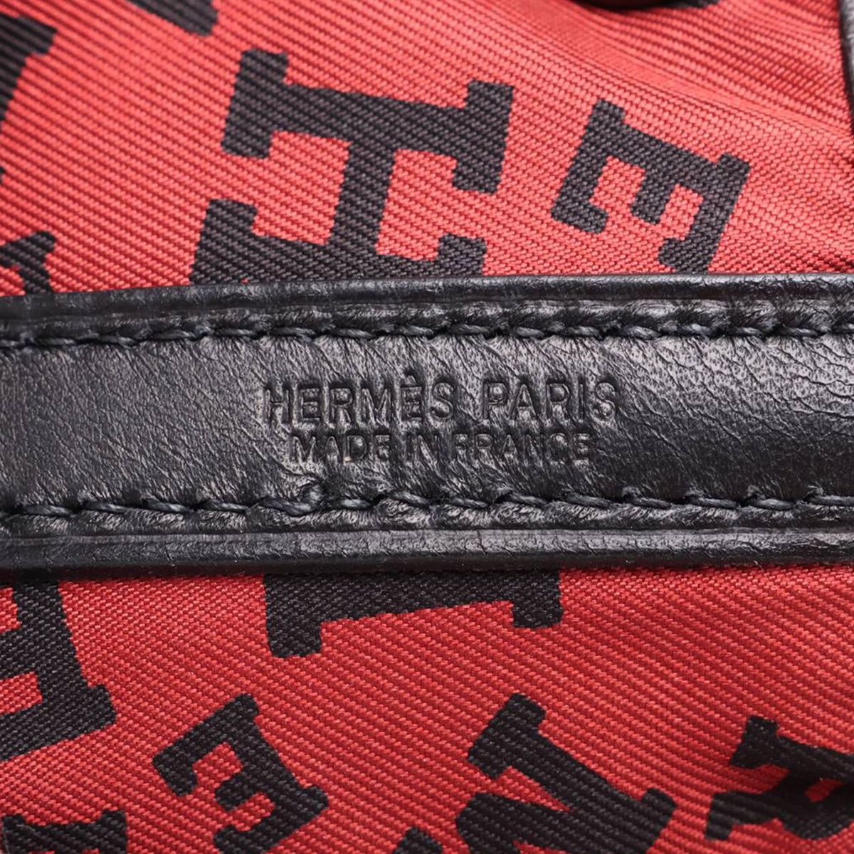 Hermès Swift and Silk Twilly Garden Party 30 — Black