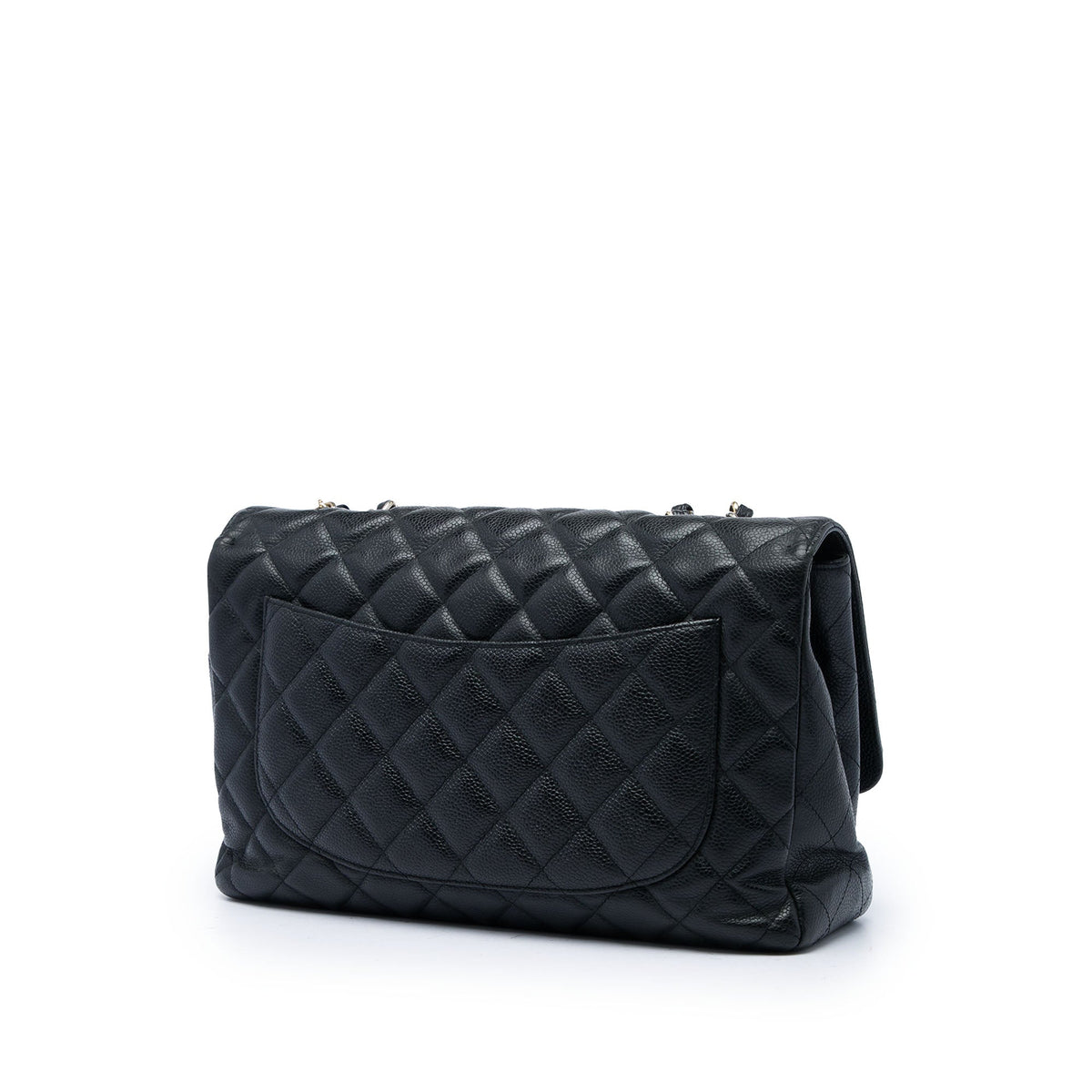 Chanel Jumbo Classic Caviar Single Flap