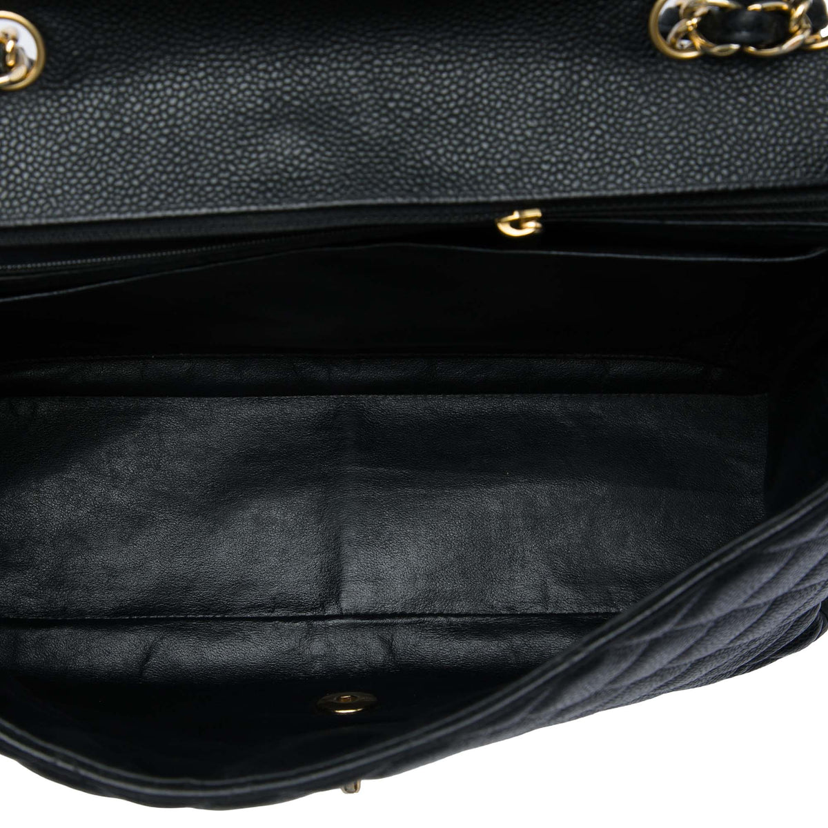 Chanel Jumbo Classic Caviar Single Flap