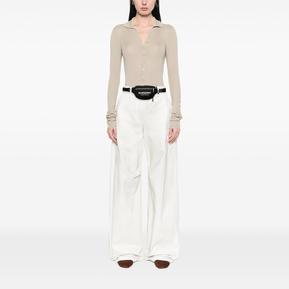 Burberry Nylon Logo Cannon Belt Bag
