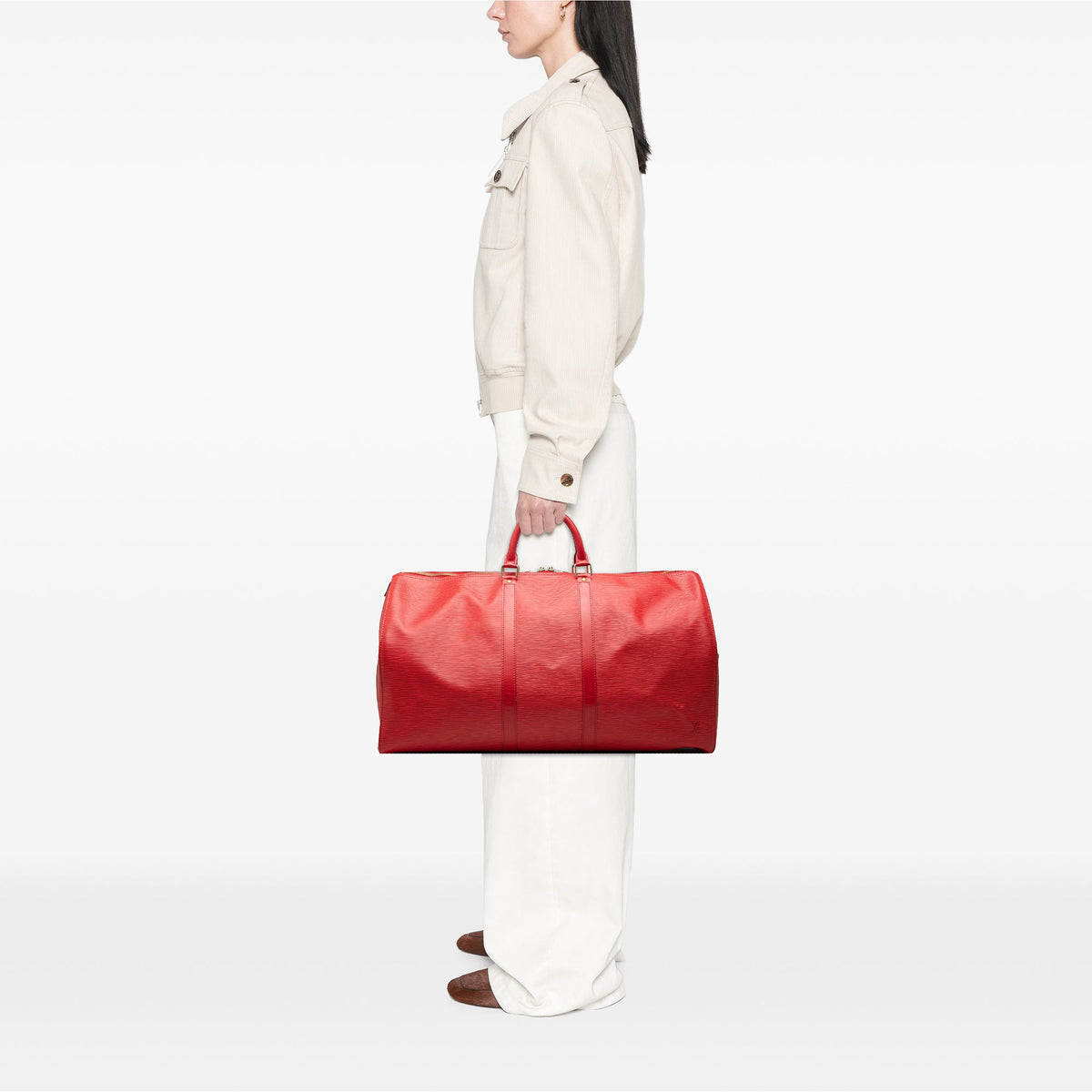 Louis Vuitton Epi Keepall 55