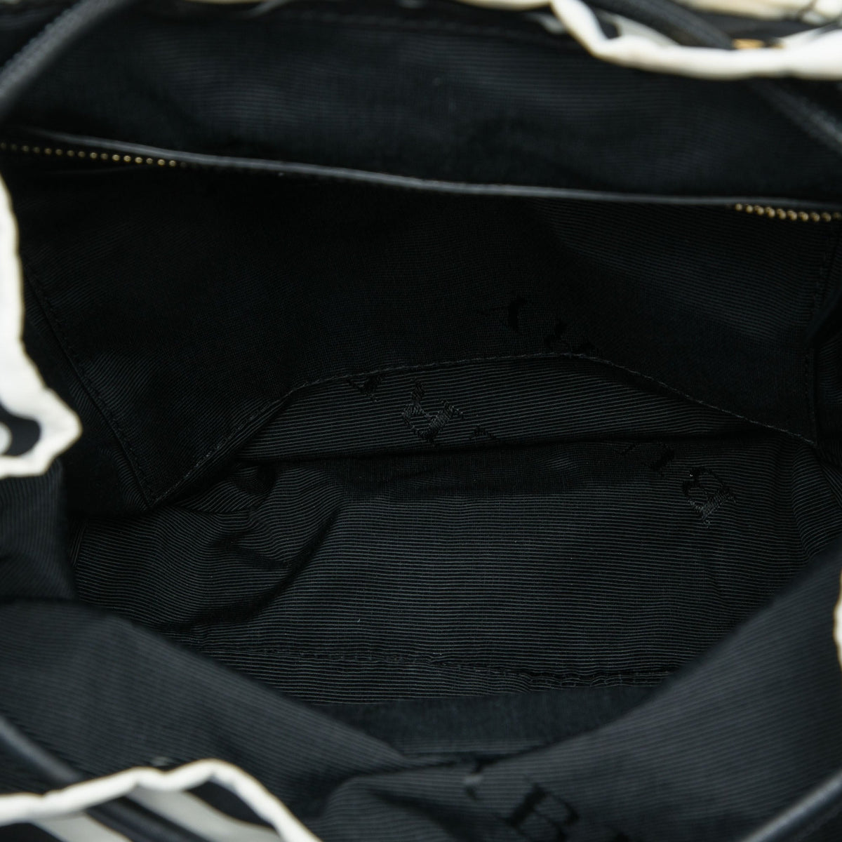 Burberry Medium Striped Nylon Runway Backpack