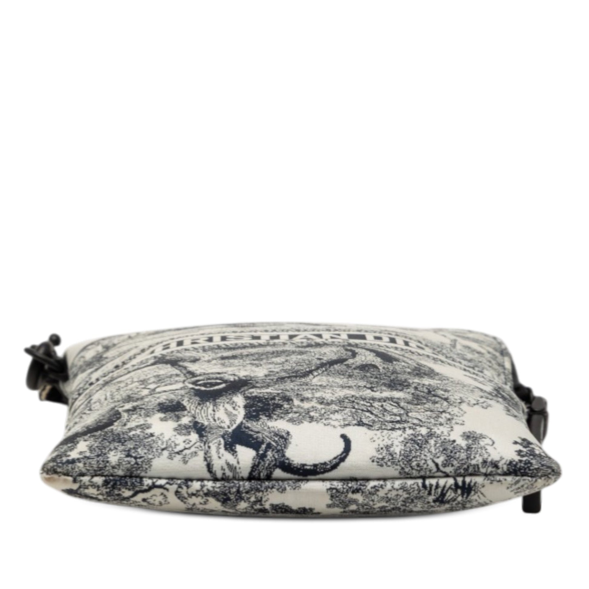 Dior Technical Fabric Embroidered Toile De Jouy DiorTravel Multifunction Pouch
