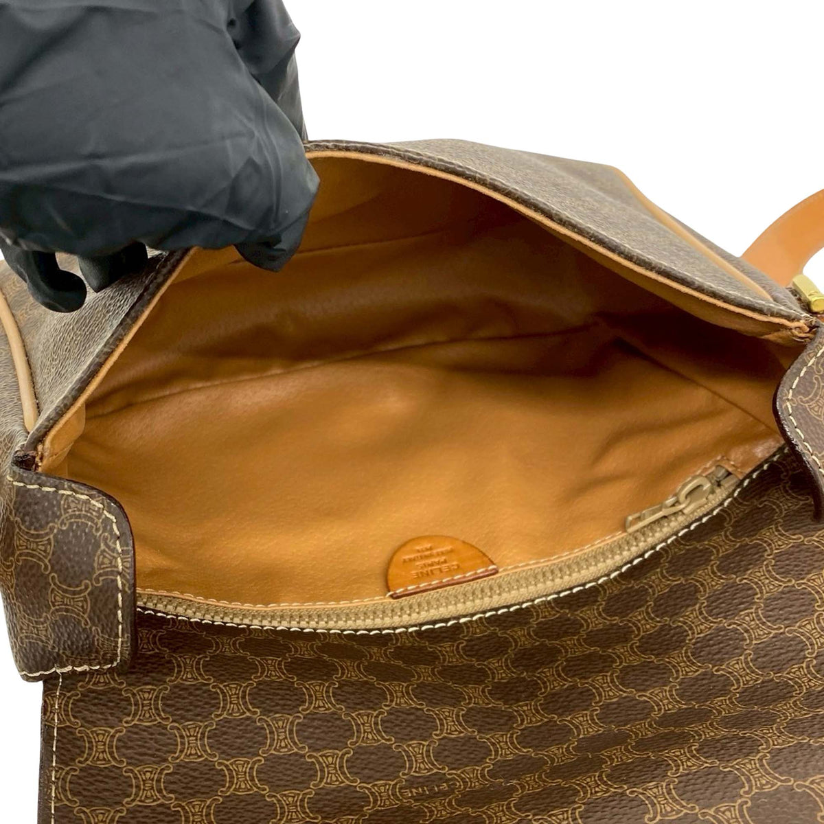 Celine Macadam Coated Canvas Crossbody