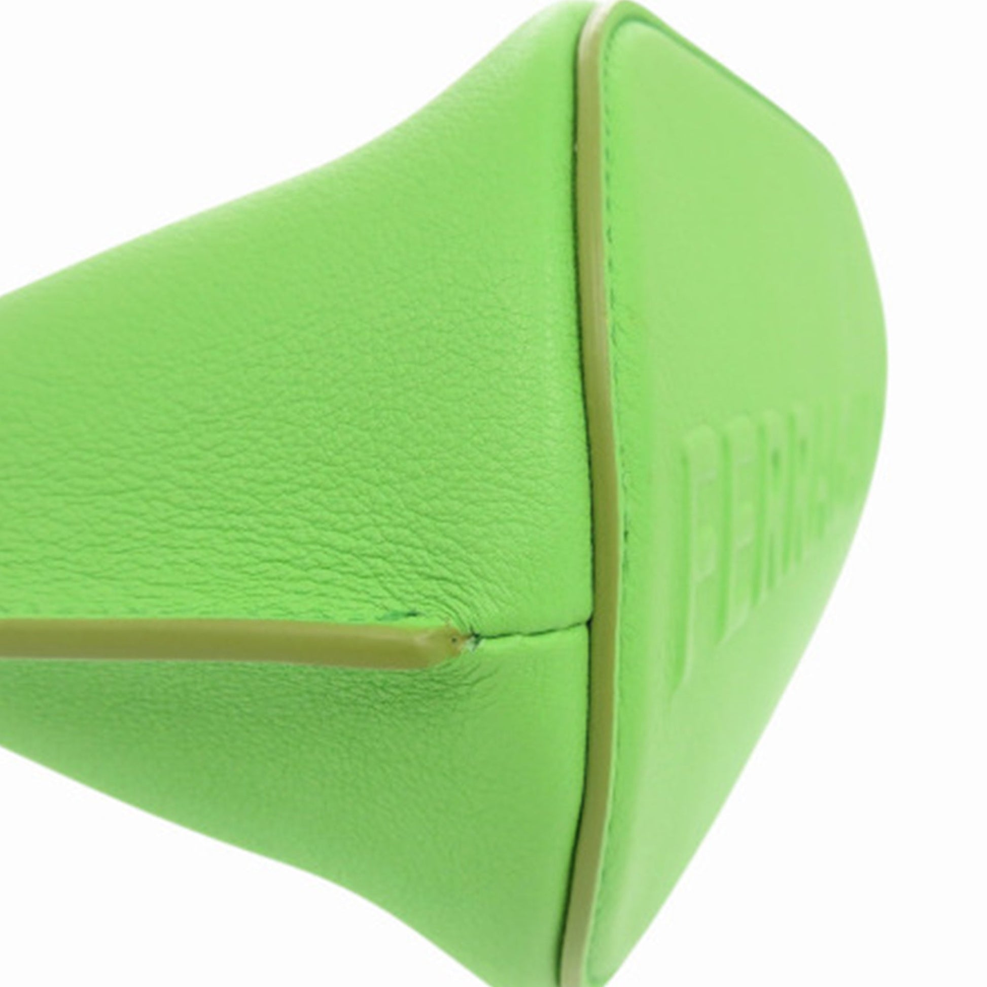 Ferragamo Leather Wristlet Clutch