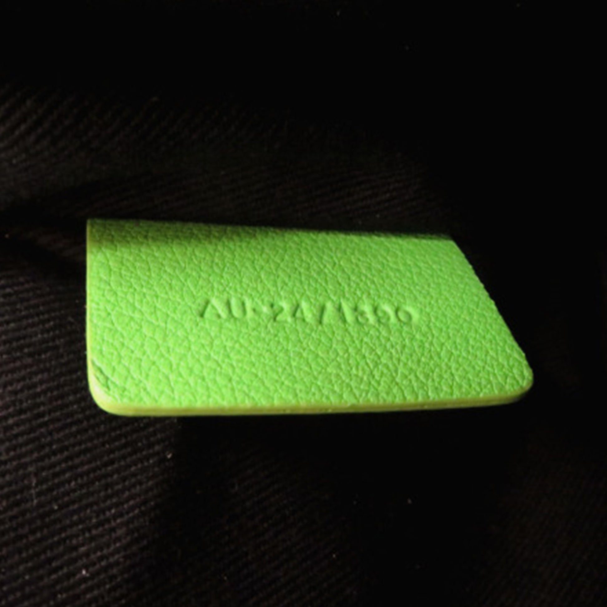 Ferragamo Leather Wristlet Clutch