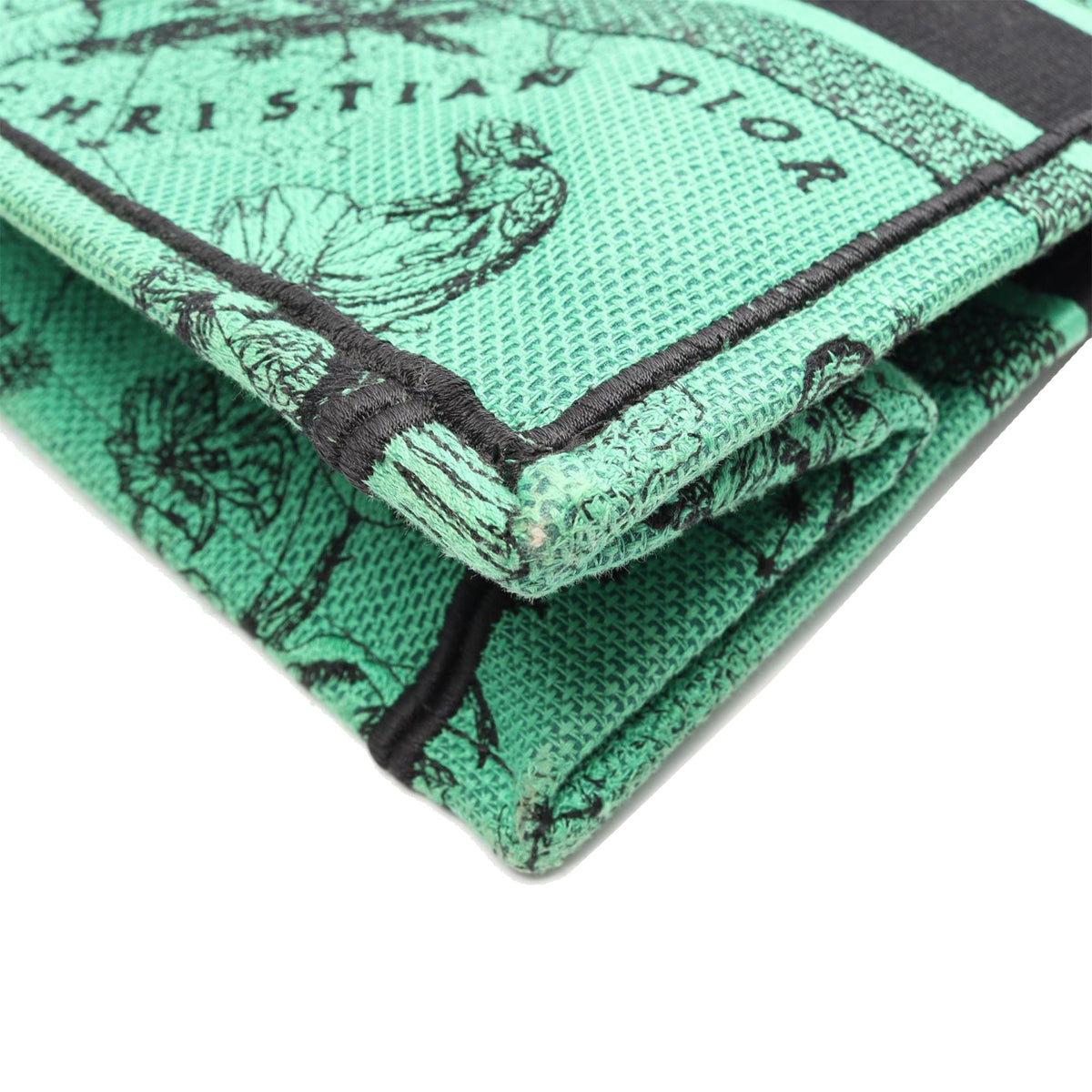 Dior Medium Embroidered Canvas Book Tote