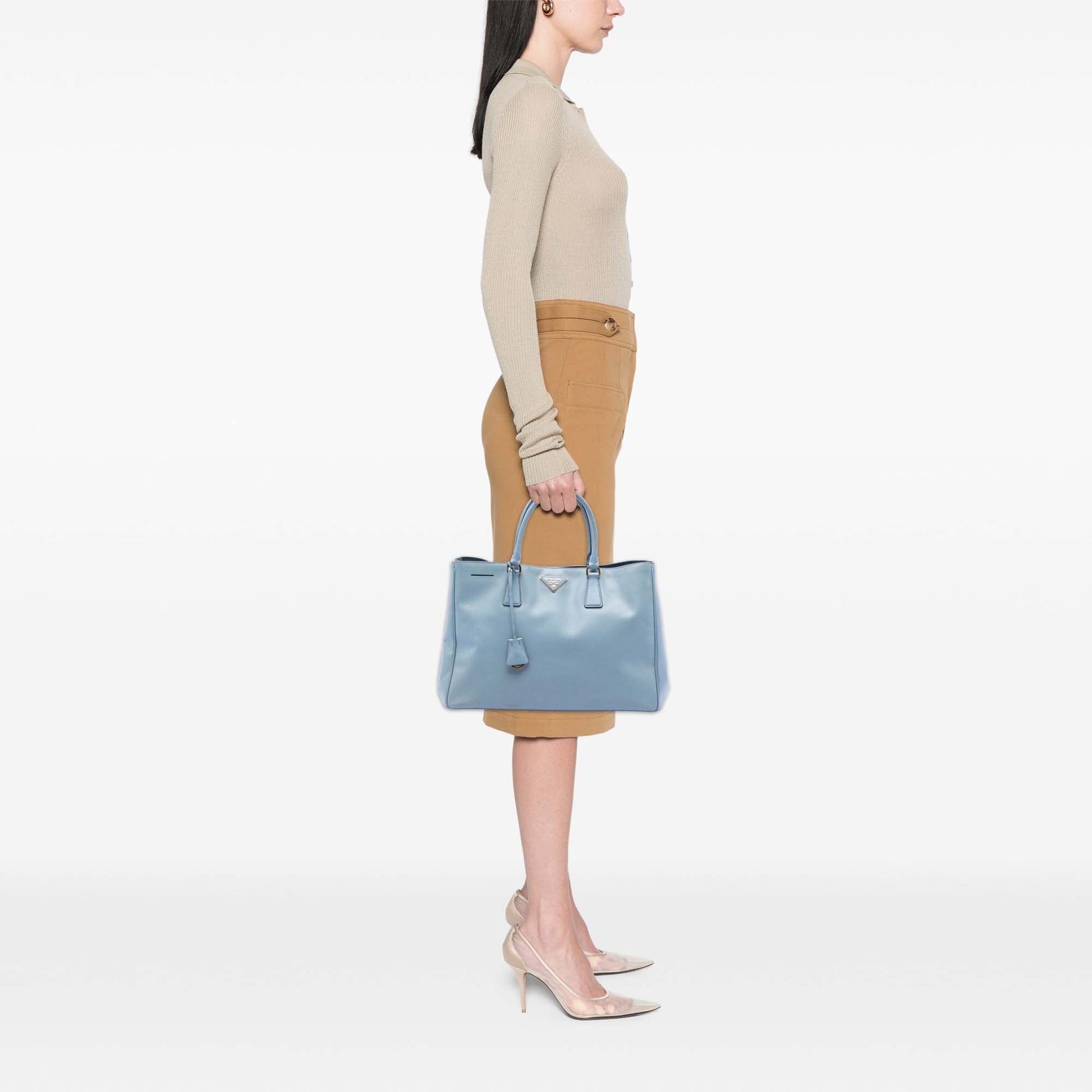 Prada Large Saffiano Lux Galleria Tote