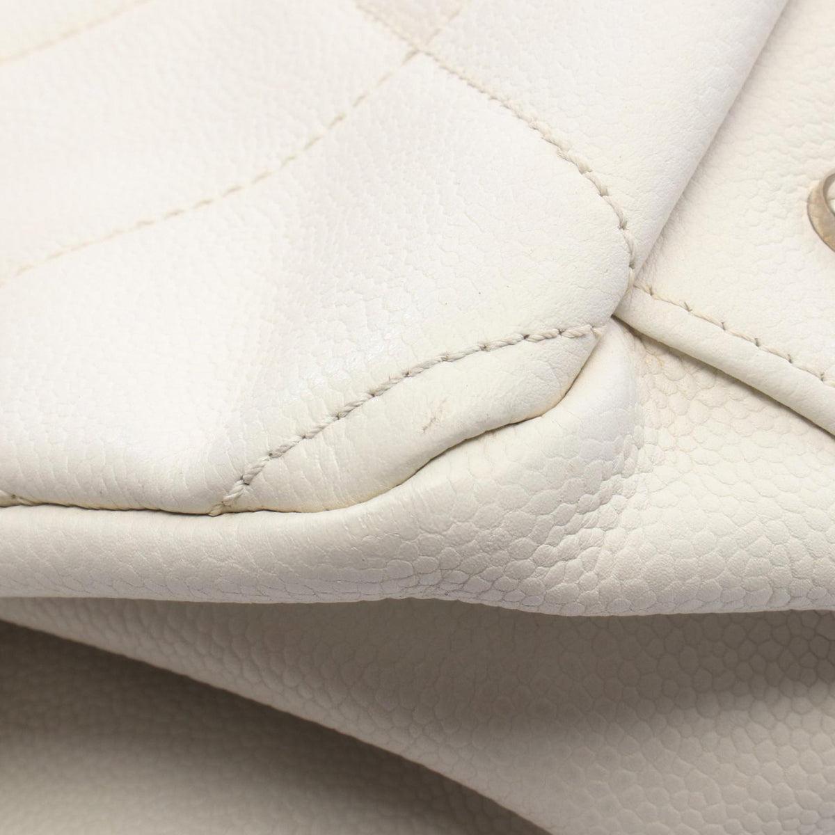 Chanel CC Quilted Caviar Tote