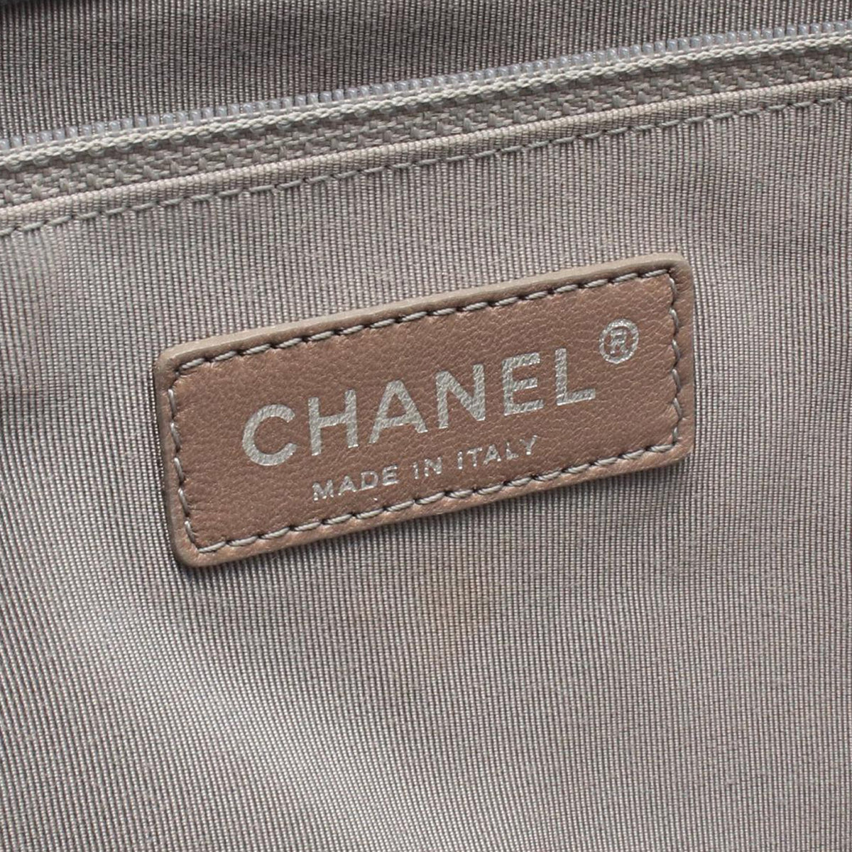 Chanel CC Quilted Caviar Tote